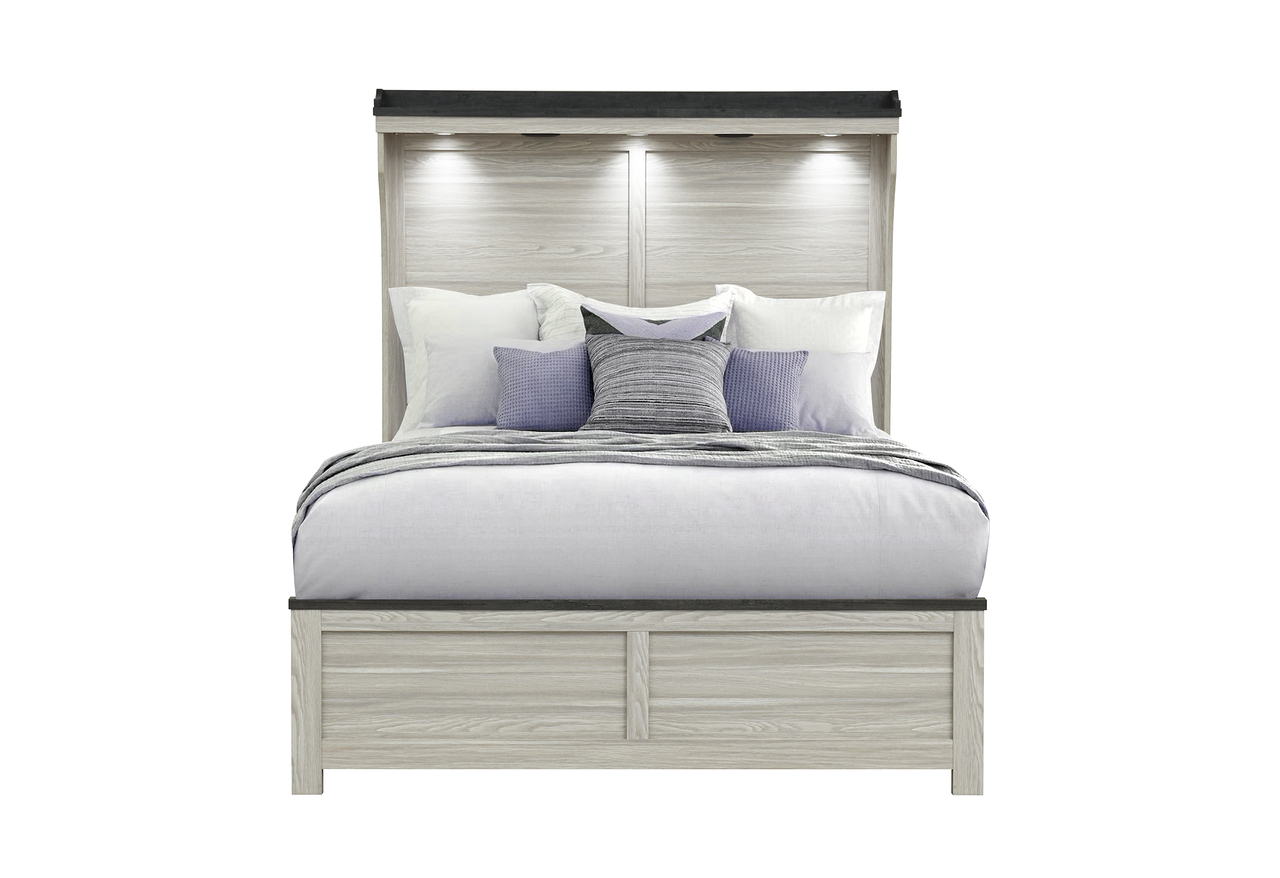 Ashley Full Bed In Brown by Global Furniture USA | 1StopBedrooms