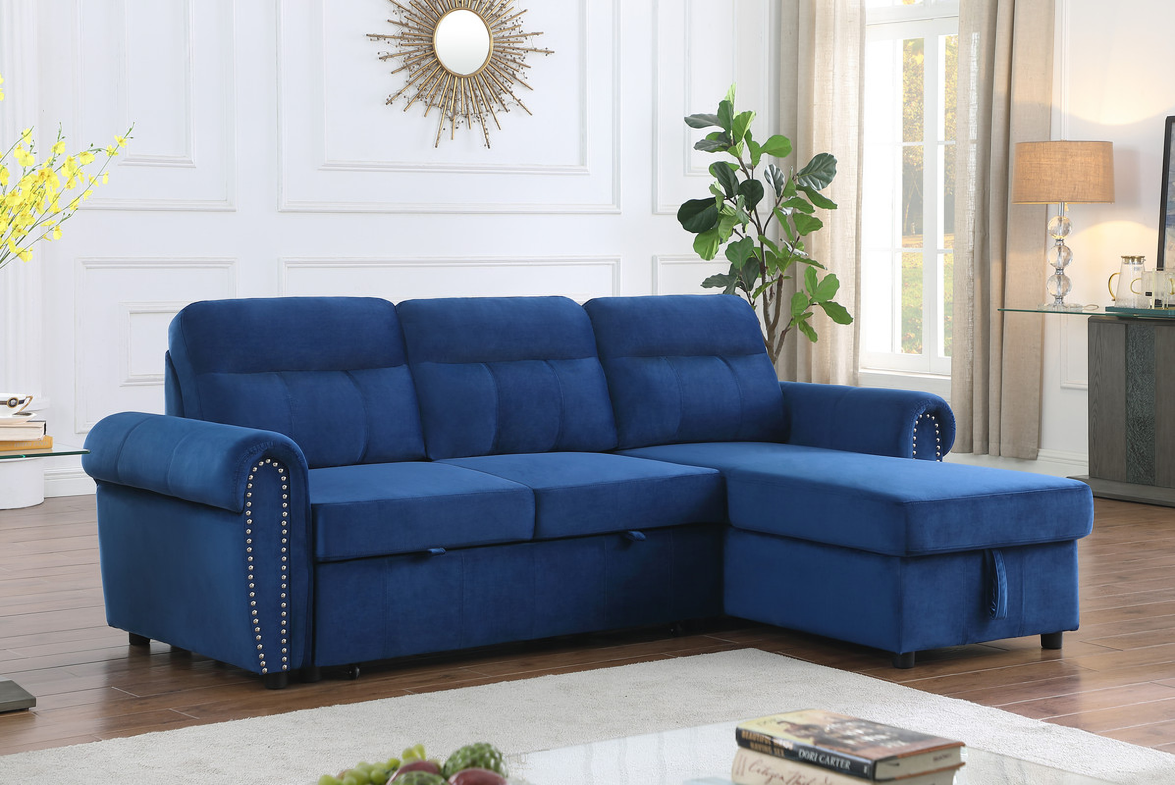 Carter deals sleeper sectional