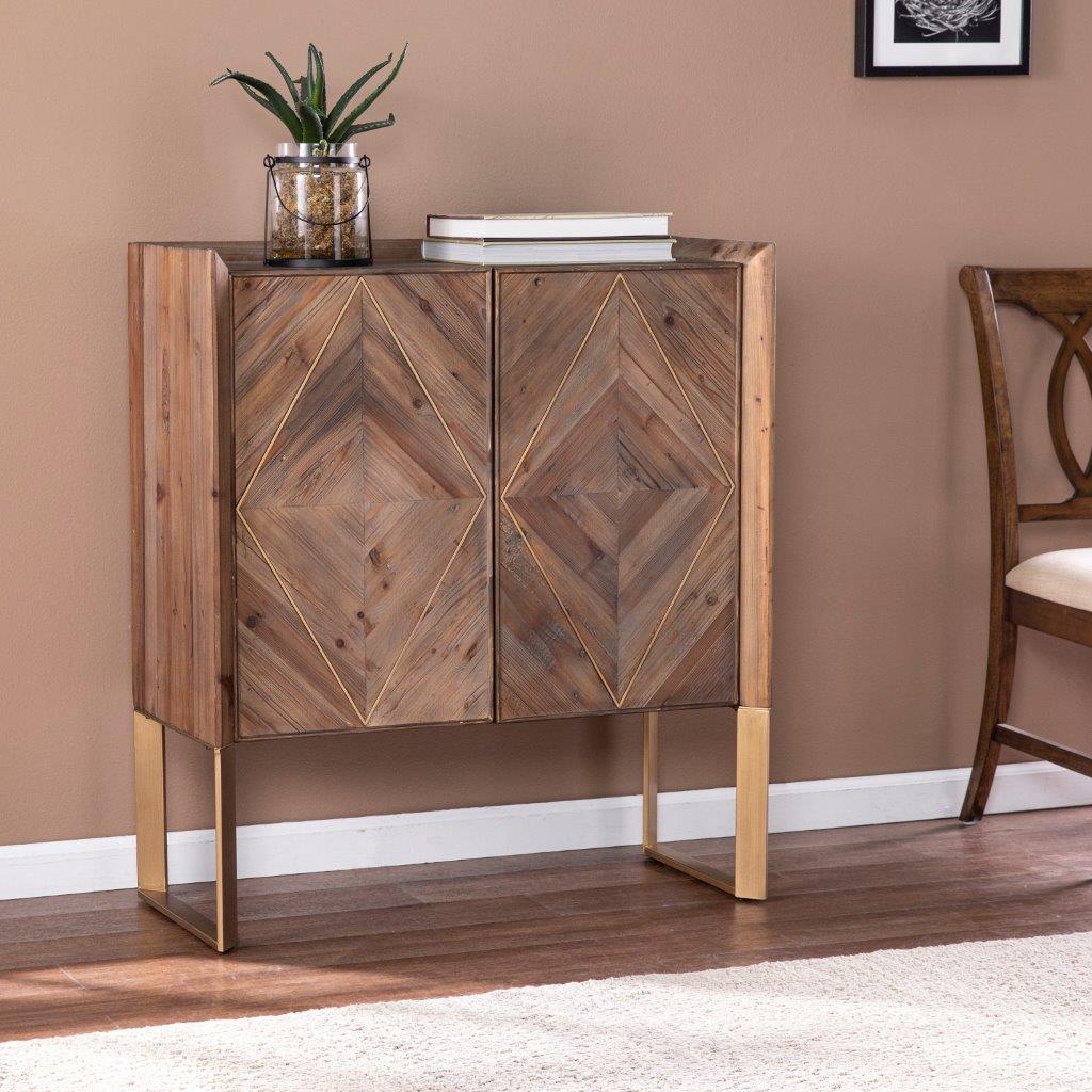 Shop Baxton Studio Abram Modern Farmhouse Industrial Oak Brown