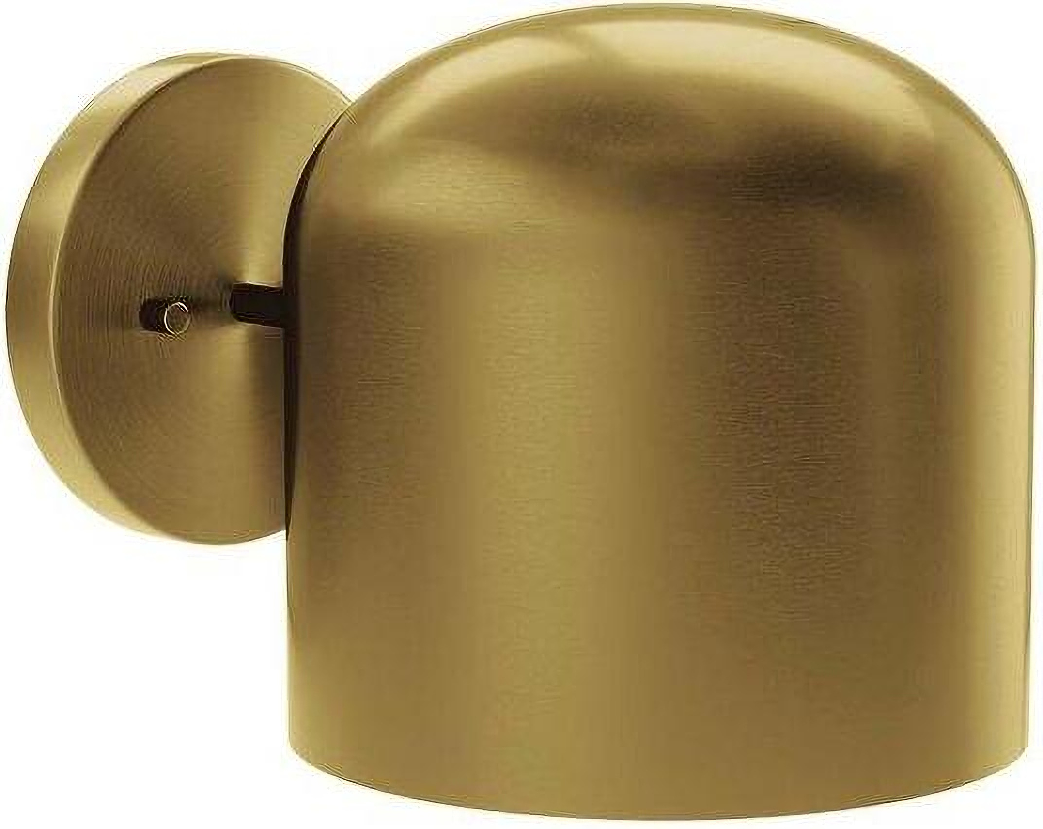 Jeno Swing Arm Wall Sconce, Small - Brass