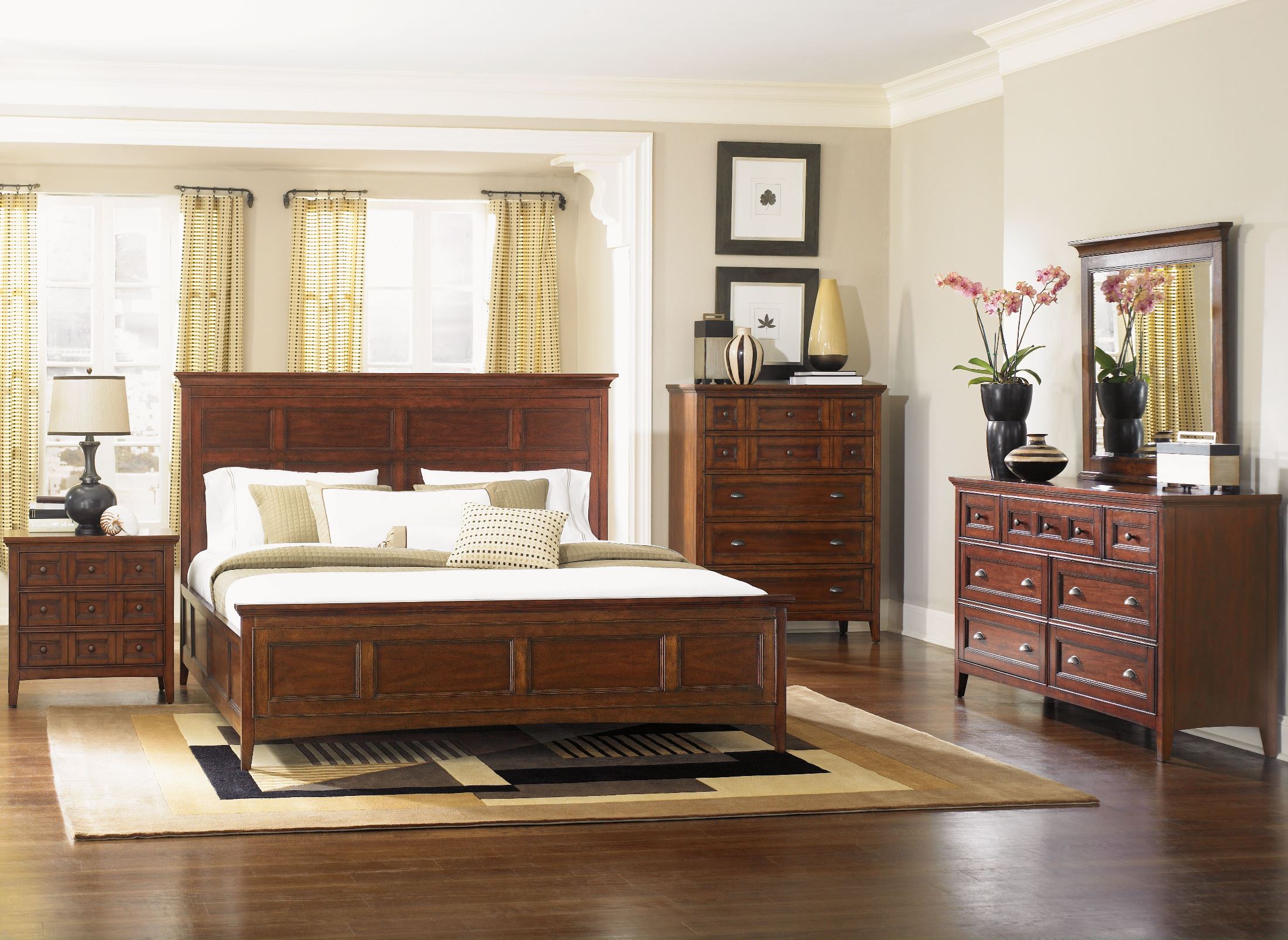 Magnussen Harrison Panel Storage Bedroom Set Collection Harrison Panel Storage Bedroom Seta Image
