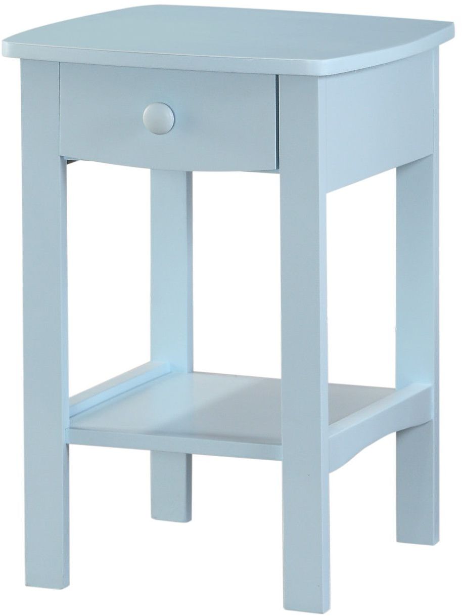 blue nightstand lamp