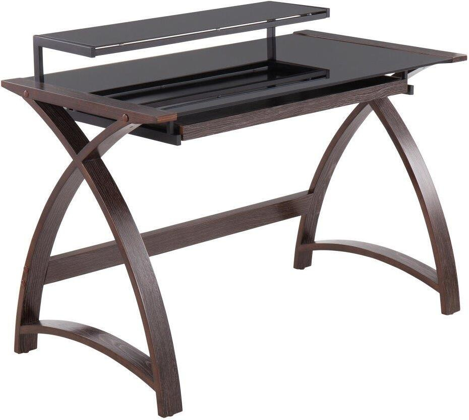 Modrest Dessart - Modern Elm Grey Office Desk