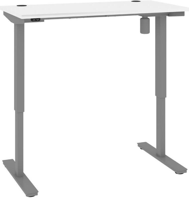 Bestar Upstand Standing Desk In White 175859000017 1StopBedrooms