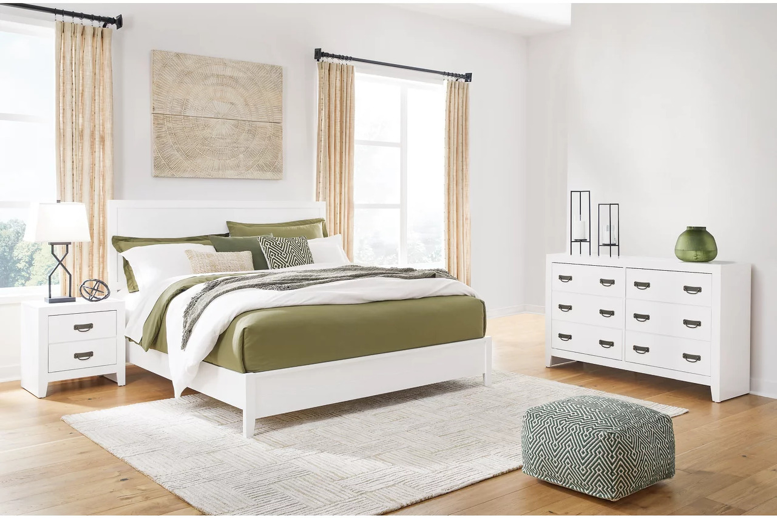 Binterglen Bedroom Set In White by Ashley Furniture | 1StopBedrooms