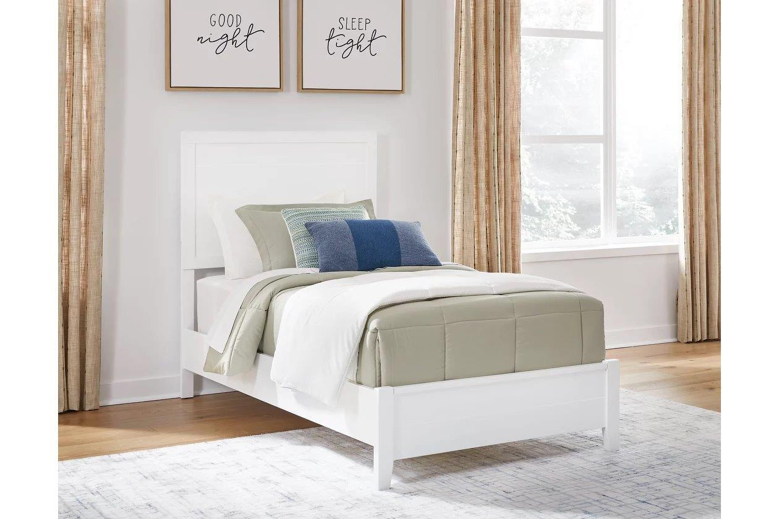 Twin panel bed sale