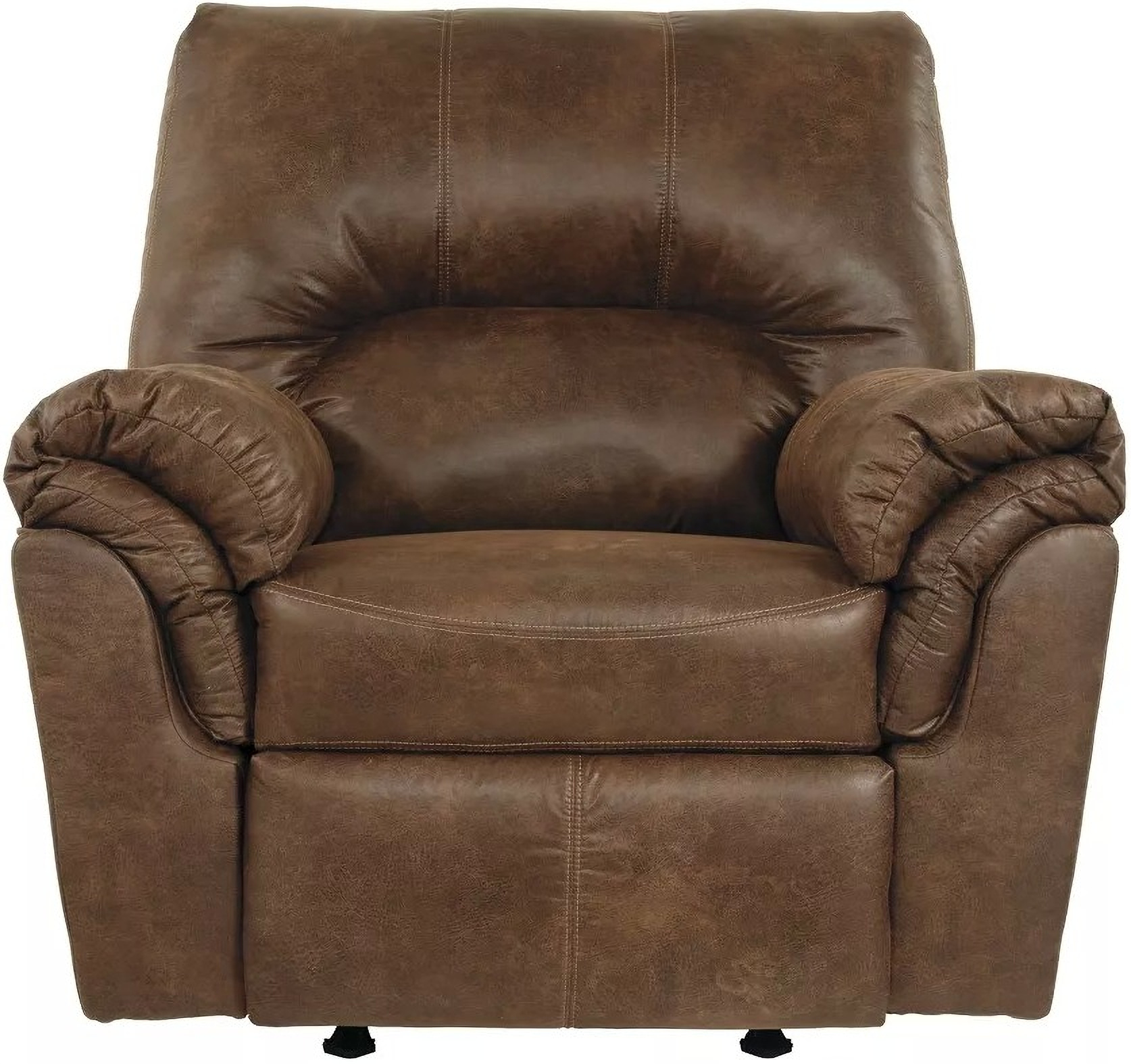 Bladen Rocker Recliner In Coffee by Ashley Furniture 1StopBedrooms