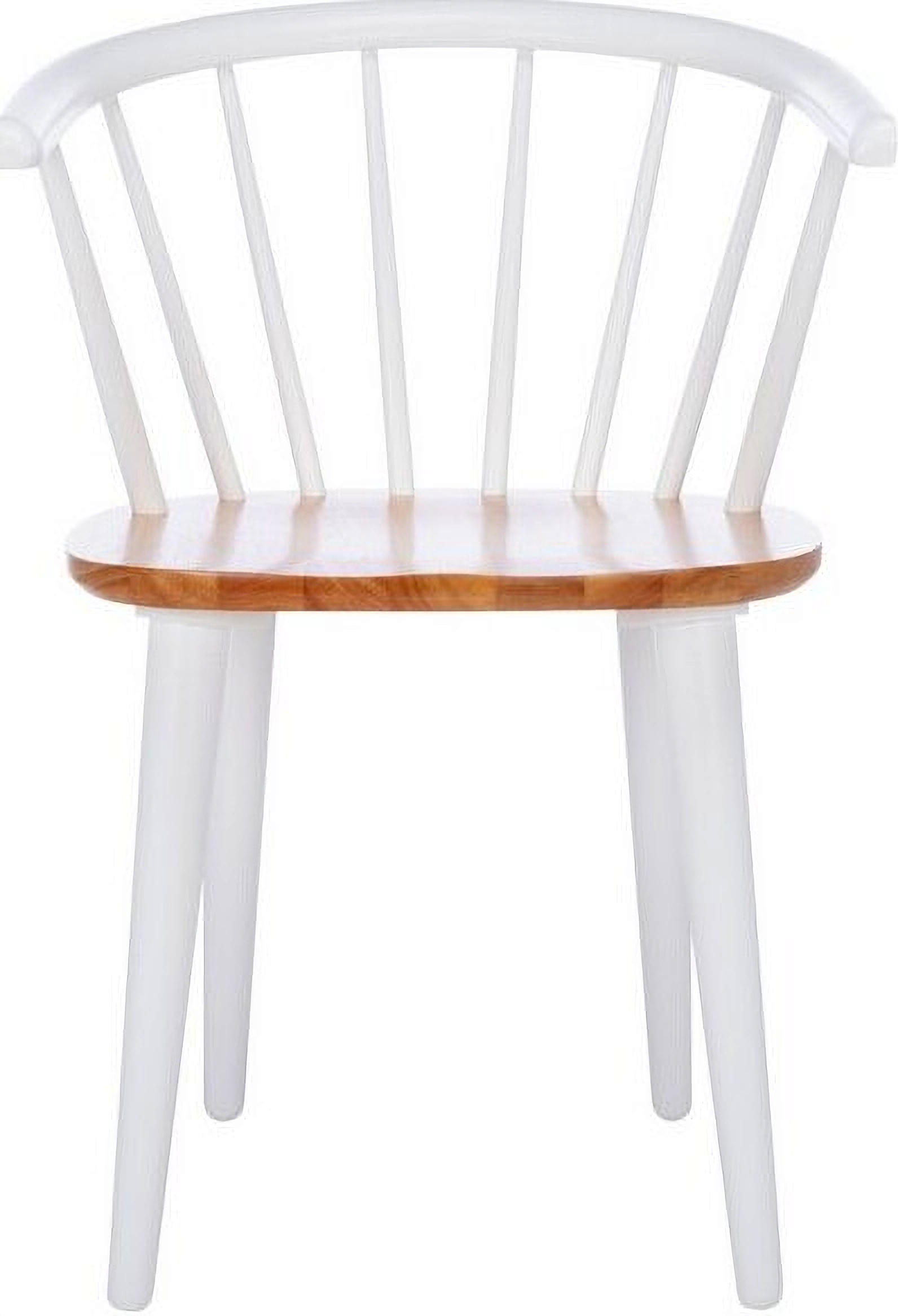 Curved best sale spindle chair