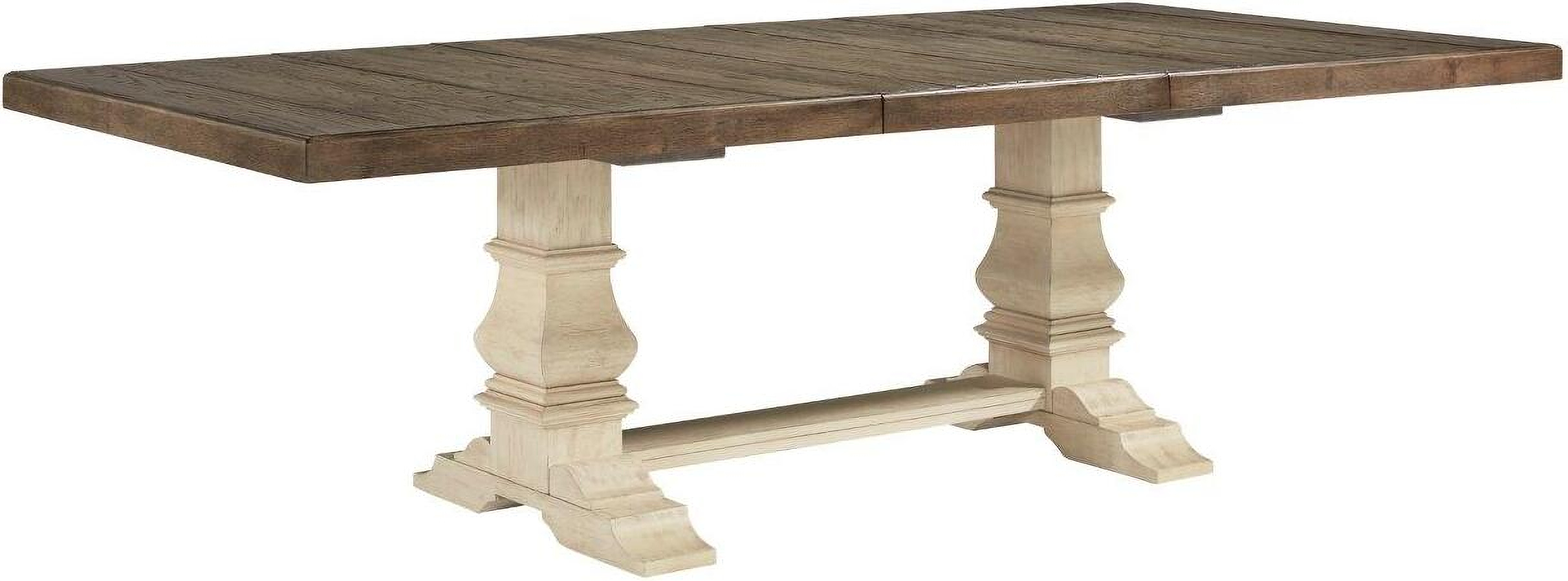 Bolanburg Two Tone Extendable Dining Table by Ashley Furniture 1StopBedrooms