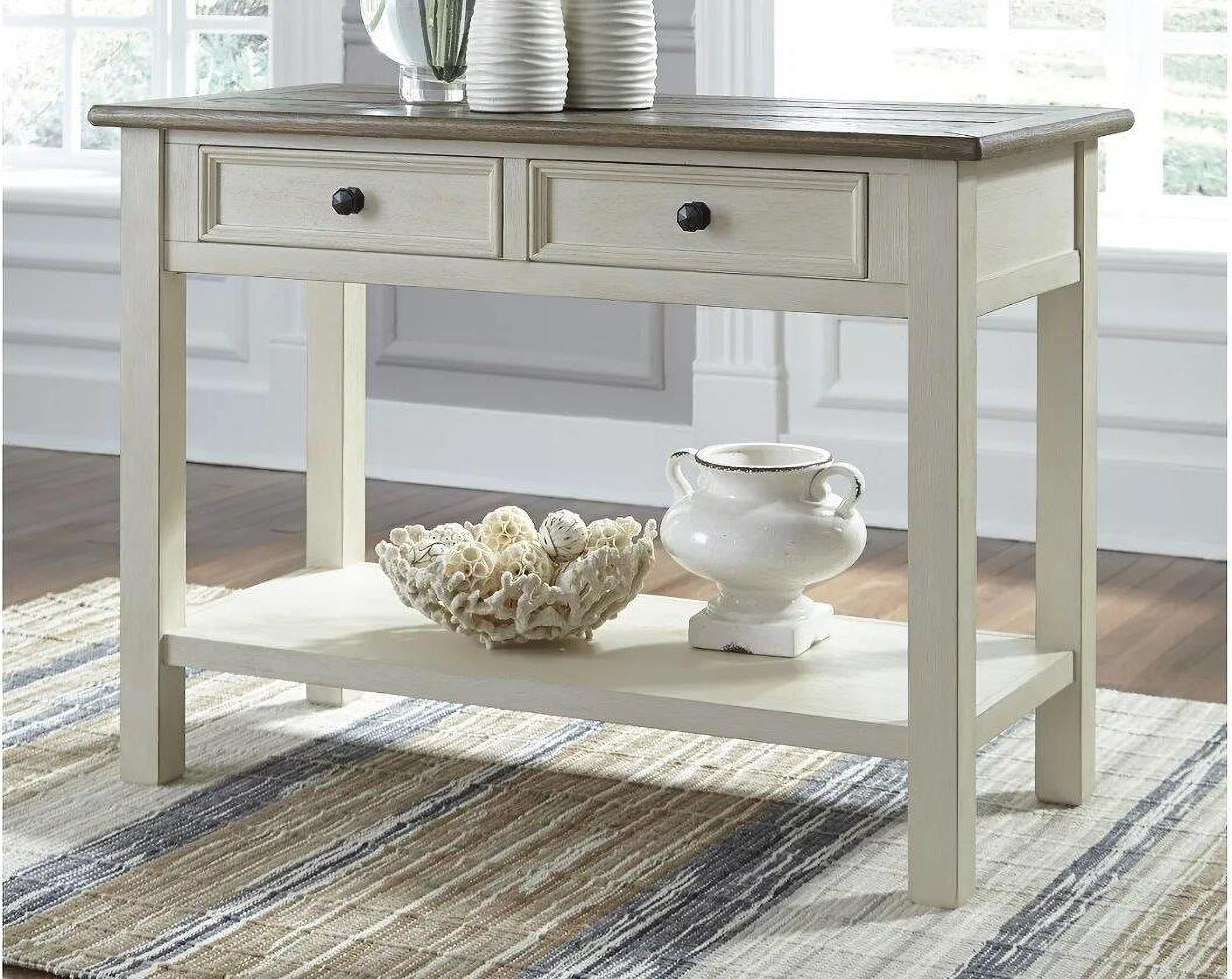 Bolanburg Weathered Gray Sofa Table By
