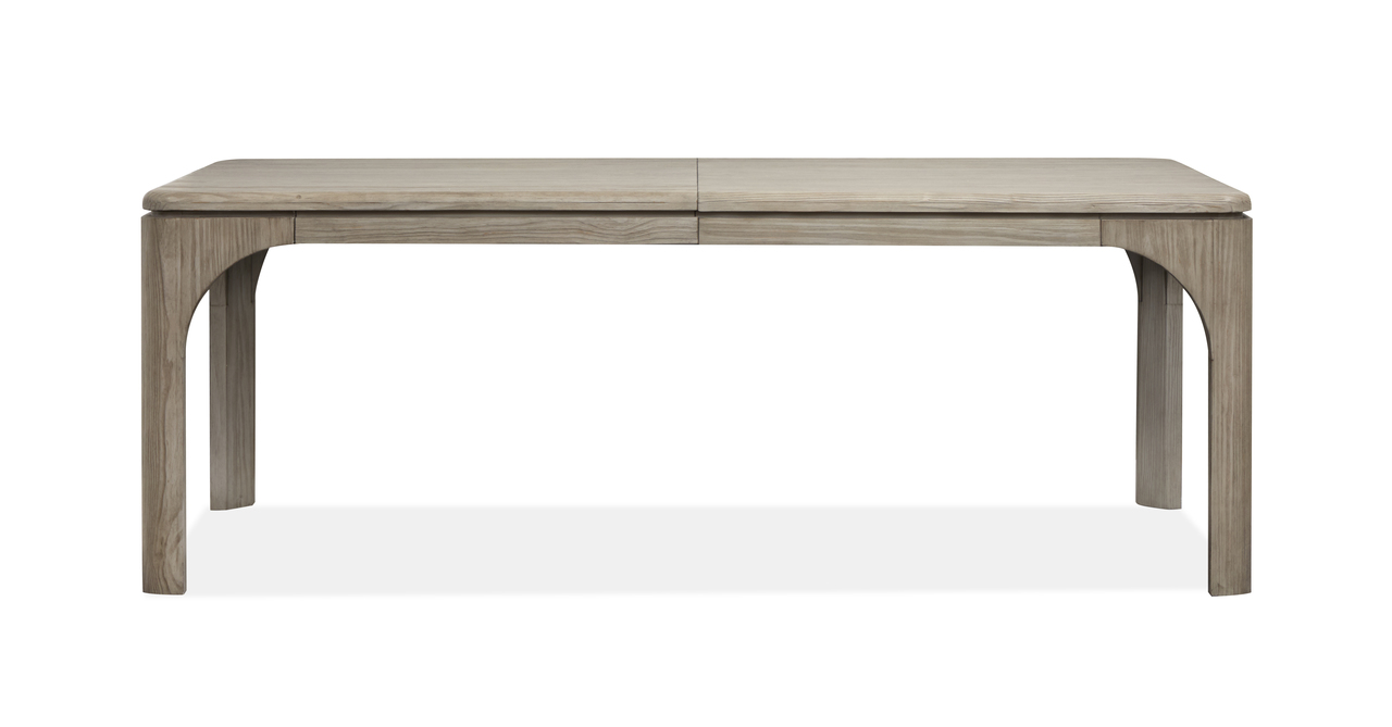 Braelyn Extendable Rectangular Dining Table In Dorian Grey by Magnussen ...