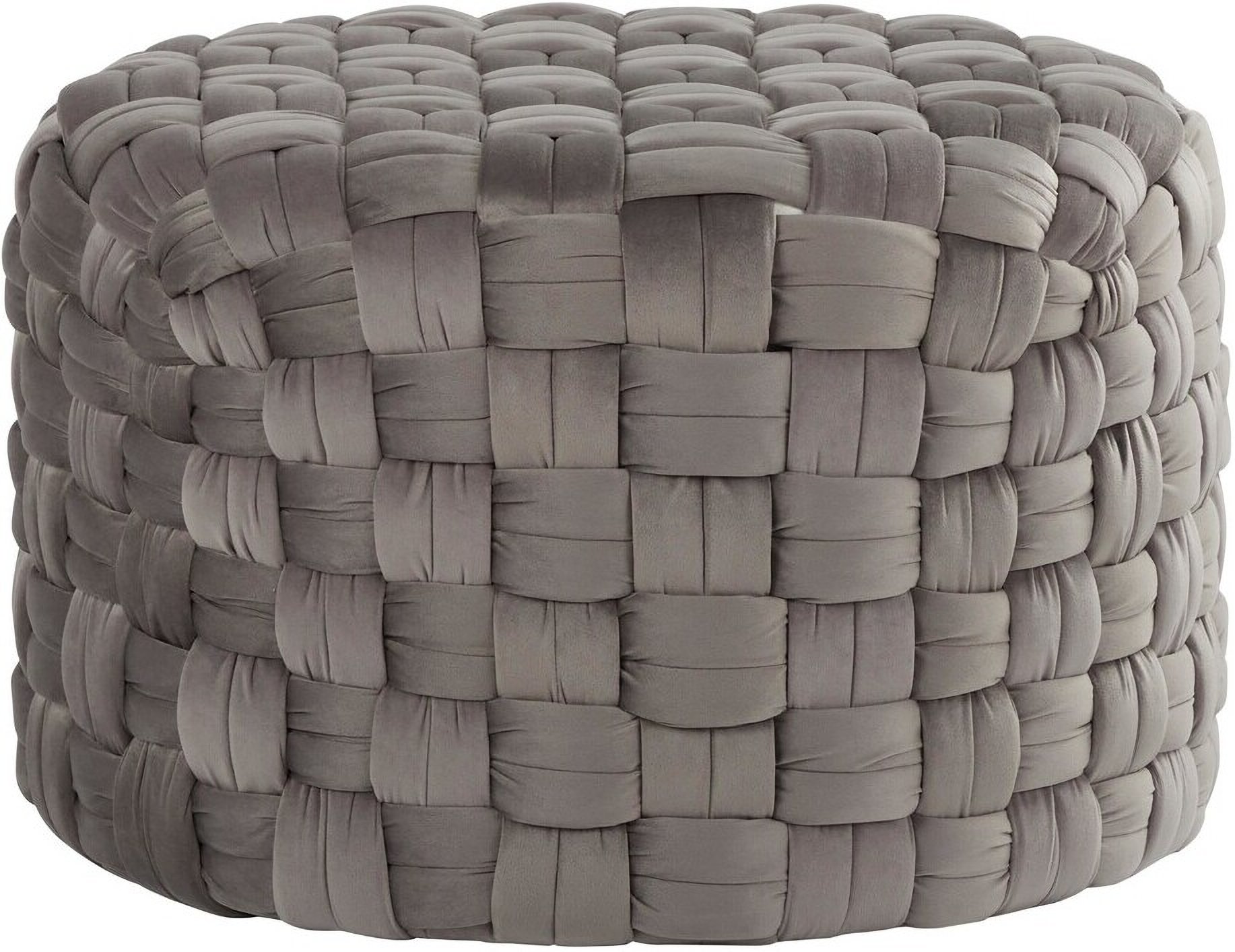 24 inch store round ottoman