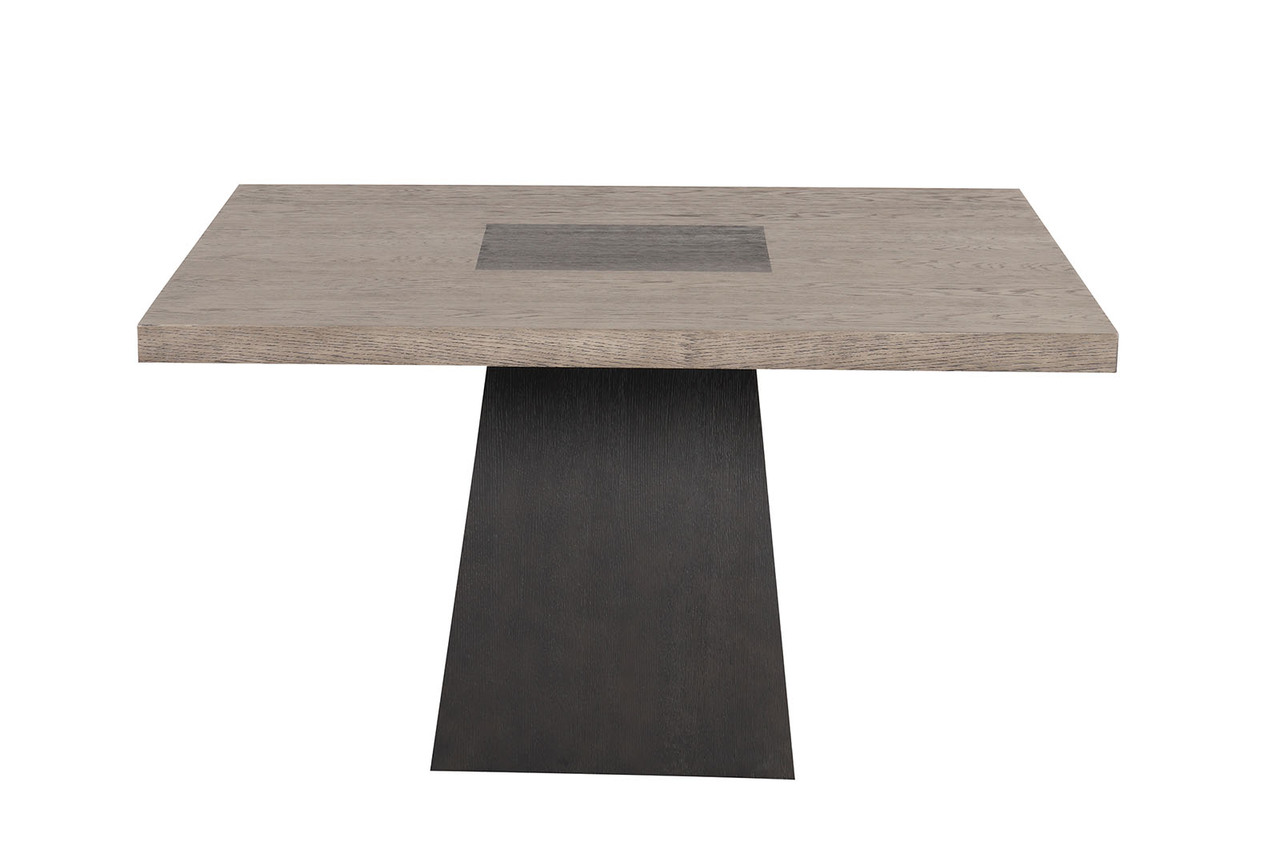 Broager Square Table In Rustic Oak and Dark Walnut by Furniture of ...