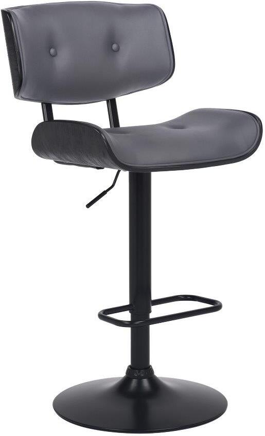 Black base swivel online bar stool