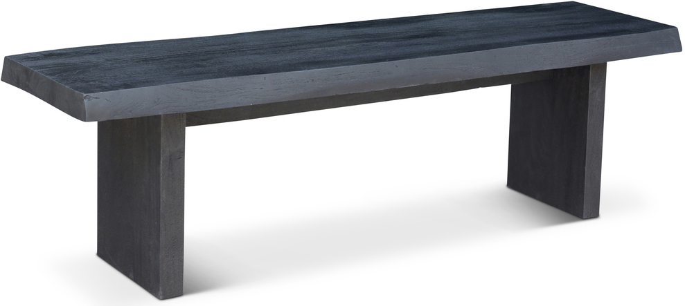Brooks 65 Inch Bench In Ebonized Frame by Urbia | 1StopBedrooms