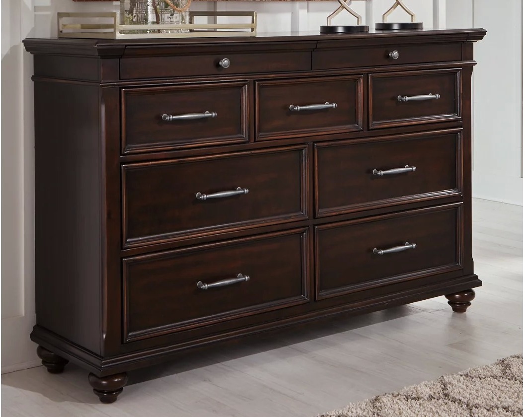 Brynhurst Dark Brown Dresser by Ashley Furniture | 1StopBedrooms