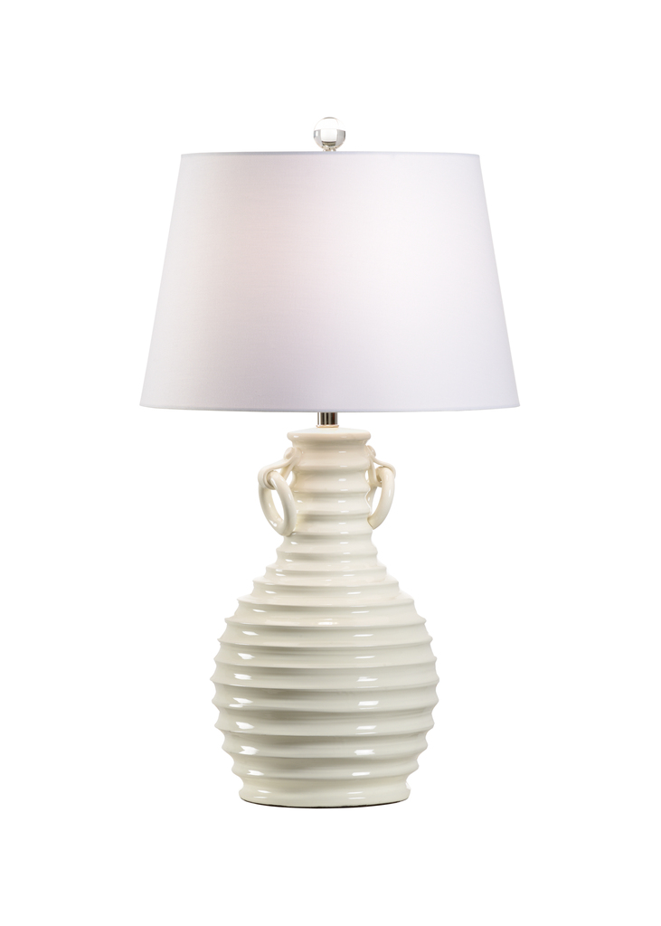 Bugello Lamp In White and Cream by Wildwood 1StopBedrooms