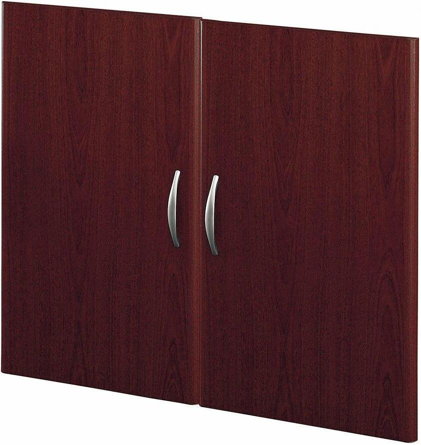 Bush Business Furniture Series C 72 Bow Front Desk Shell in Natural