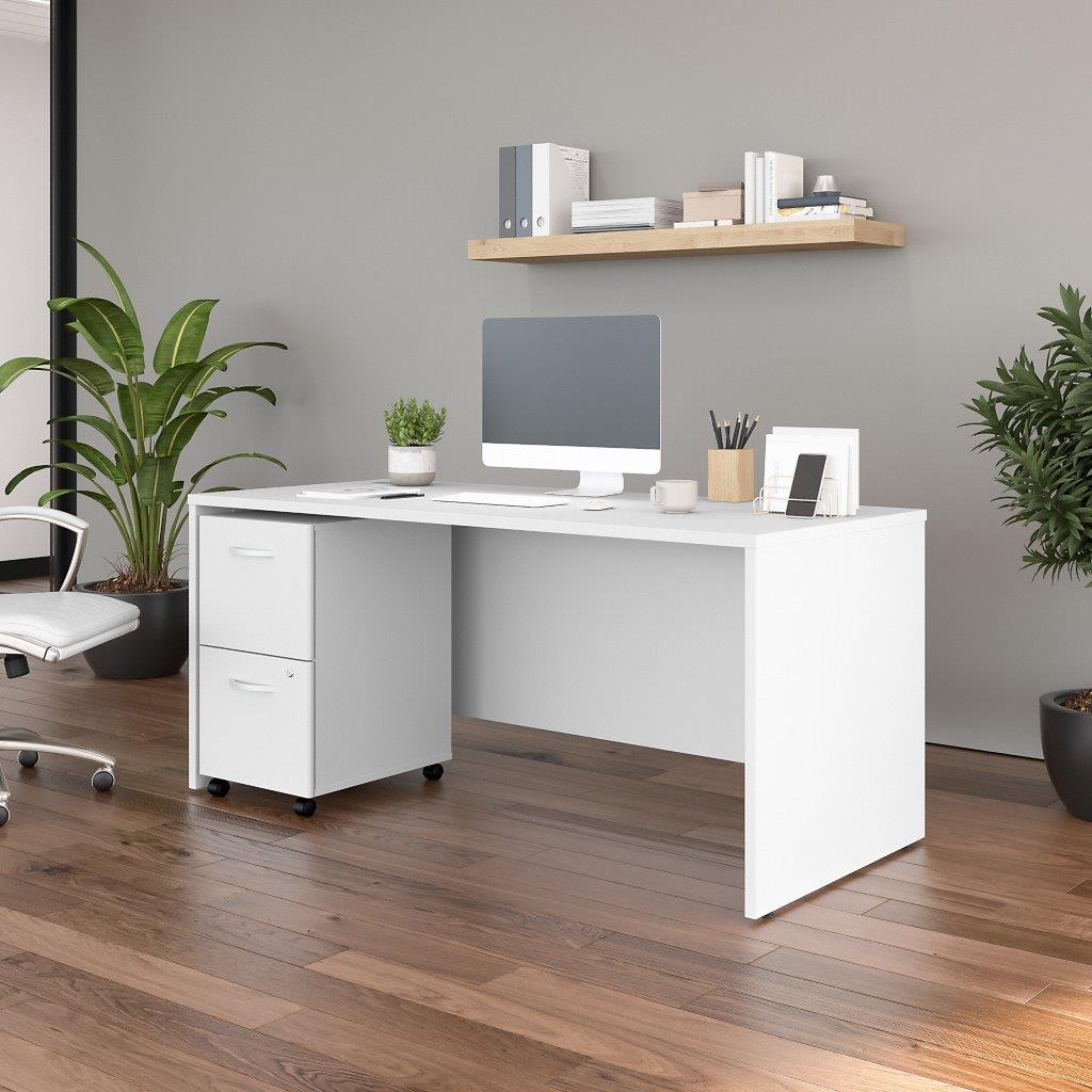 Baldridge 2 Drawer 60 Home Office Desk