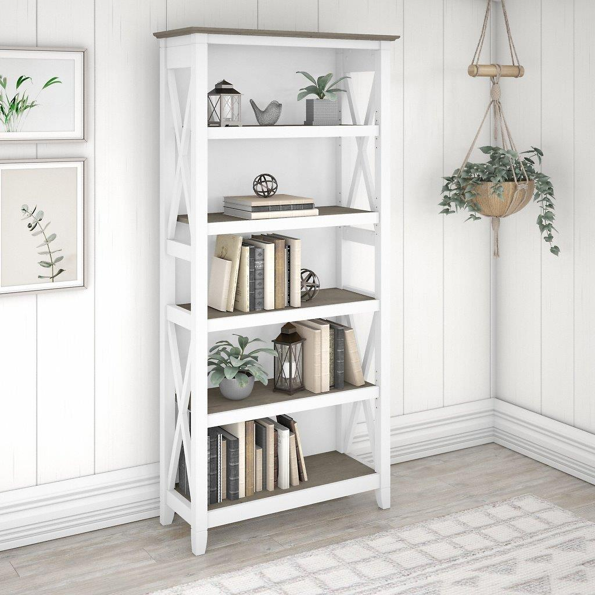 https://cdn.1stopbedrooms.com/media/catalog/product/b/u/bush-furniture-key-west-tall-5-shelf-bookcase-in-pure-white-and-shiplap-gray_qb13364056.jpg