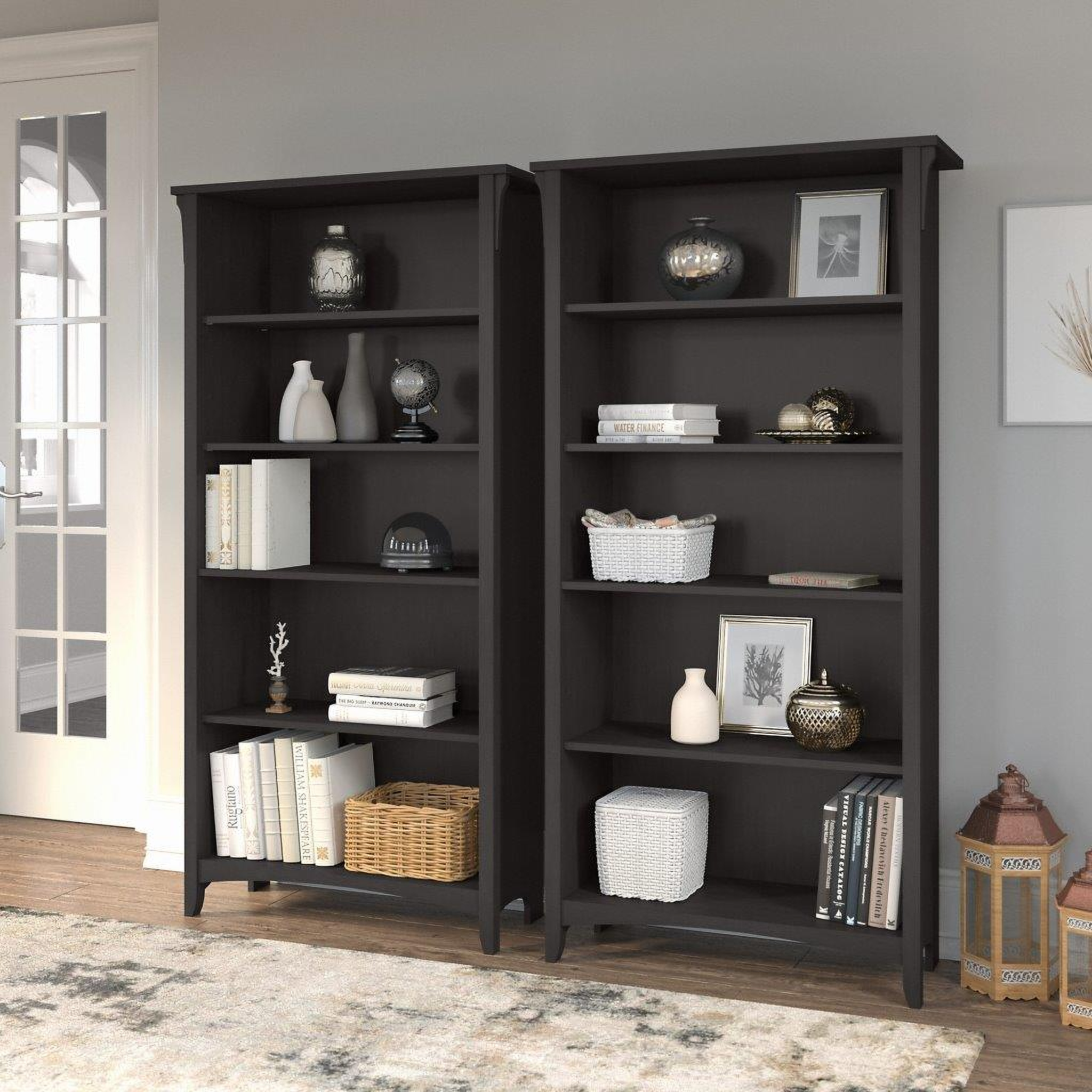 Bush furniture salinas 5 deals shelf bookcase