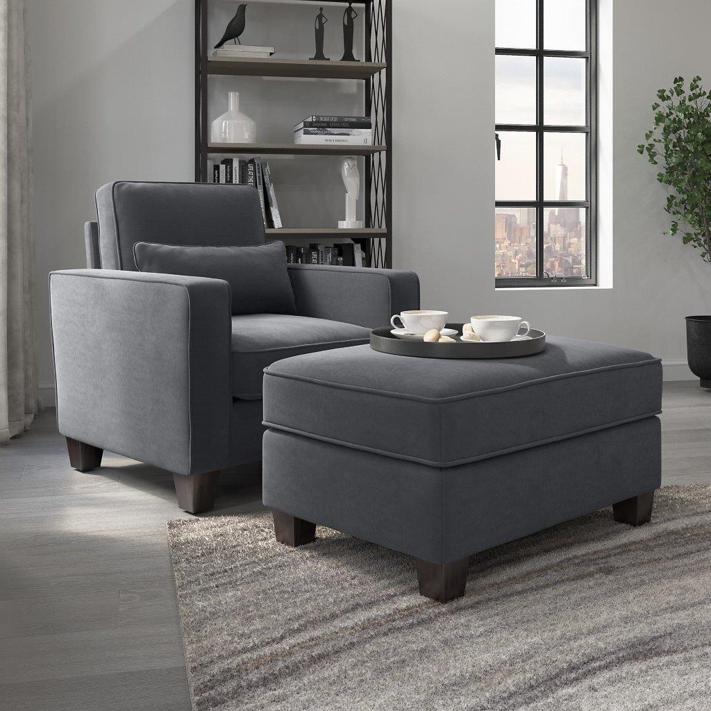 Pulaski accent chair and ottoman hot sale