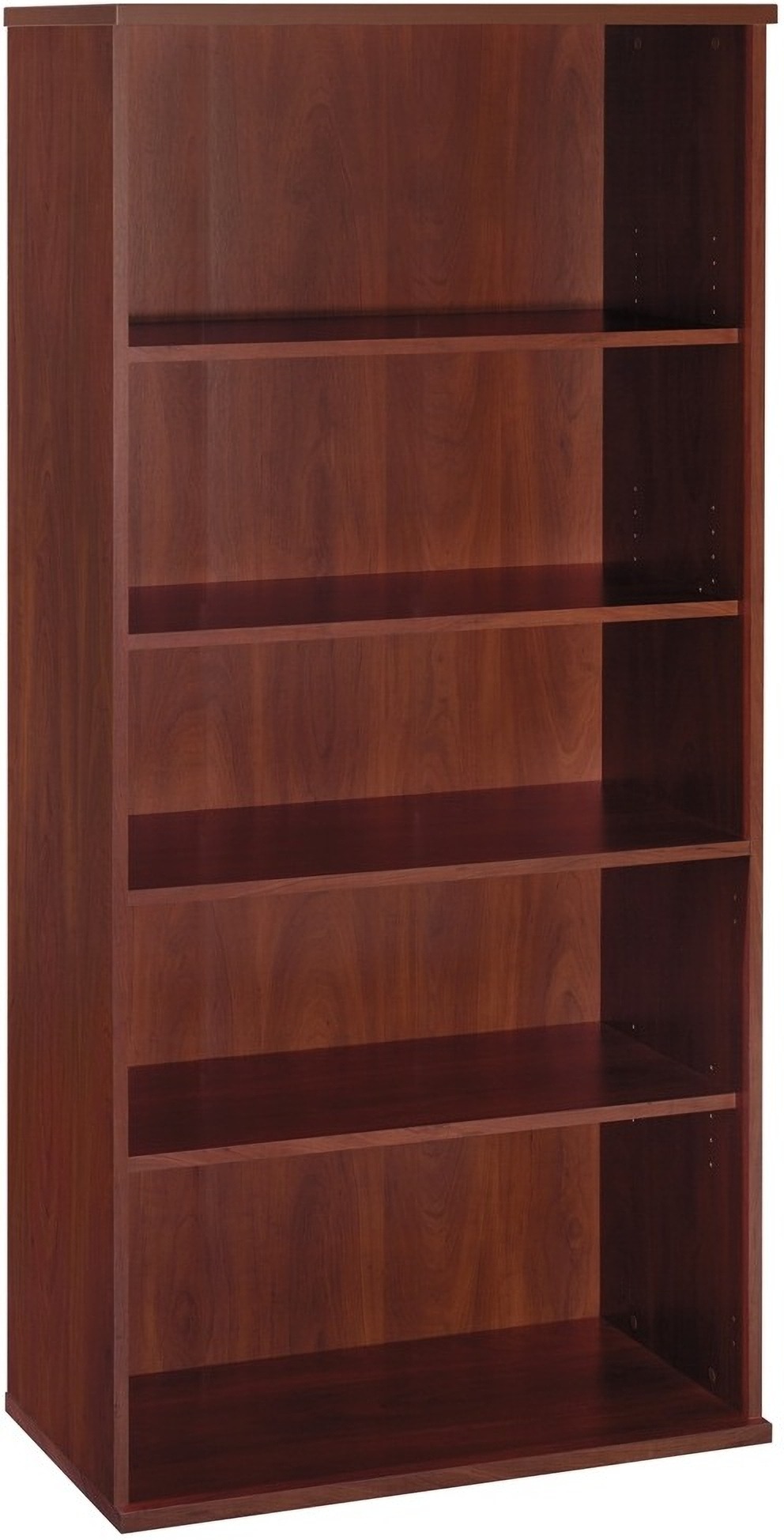Series C Hansen Cherry 36 Inch 5-Shelf Bookcase