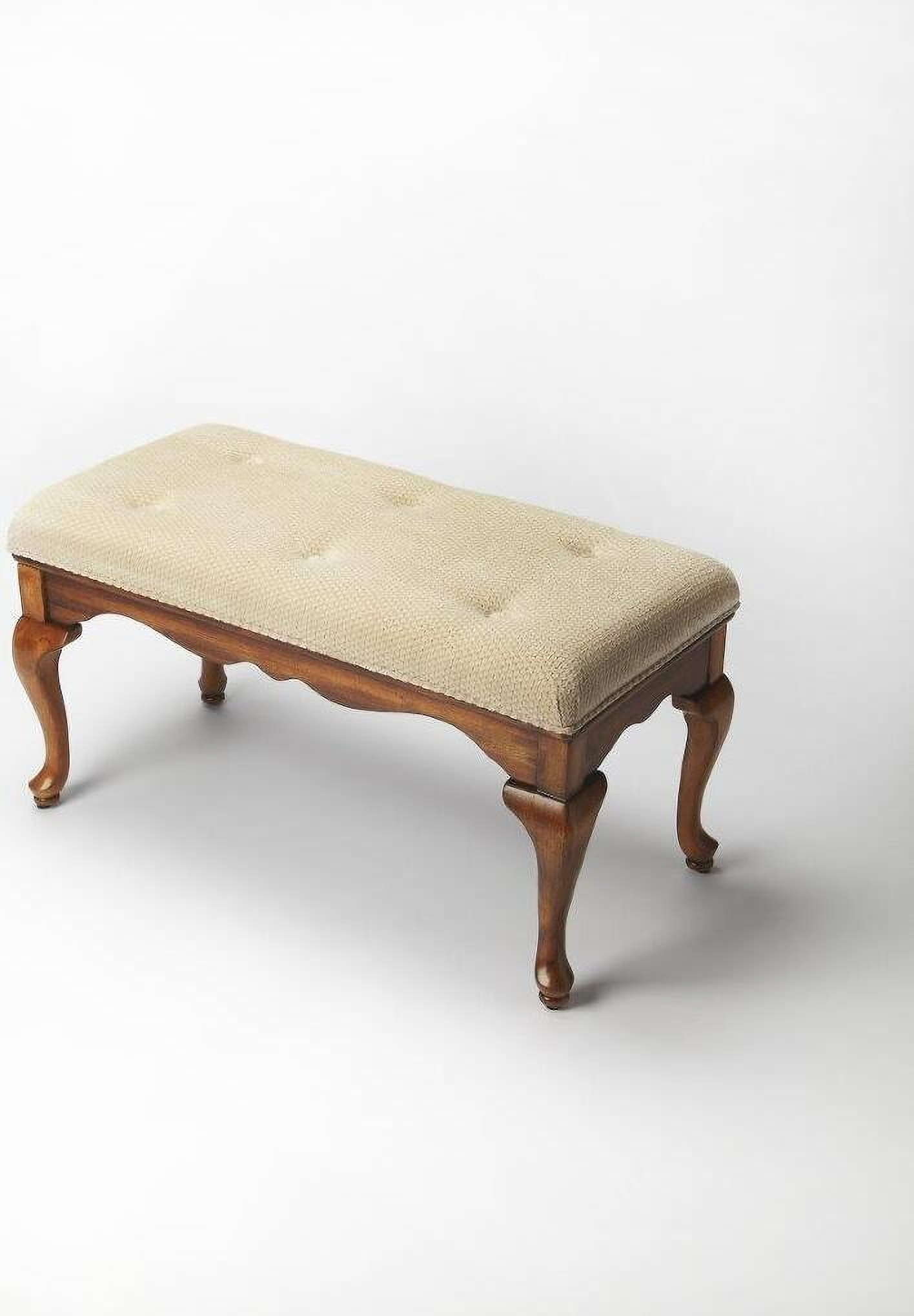 Butler Grace Olive Ash Burl Bench by Butler Specialty Company ...