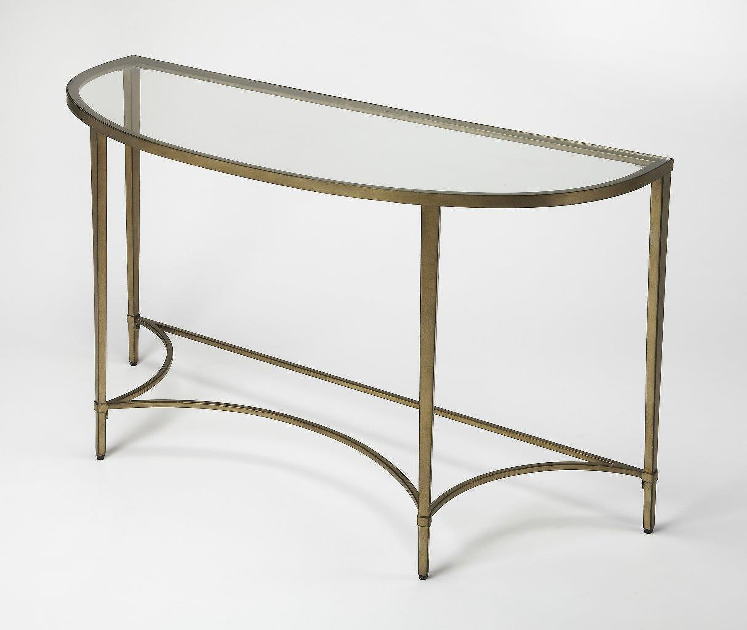 Butler Monica Gold Demilne Console Table by Butler Specialty Company ...