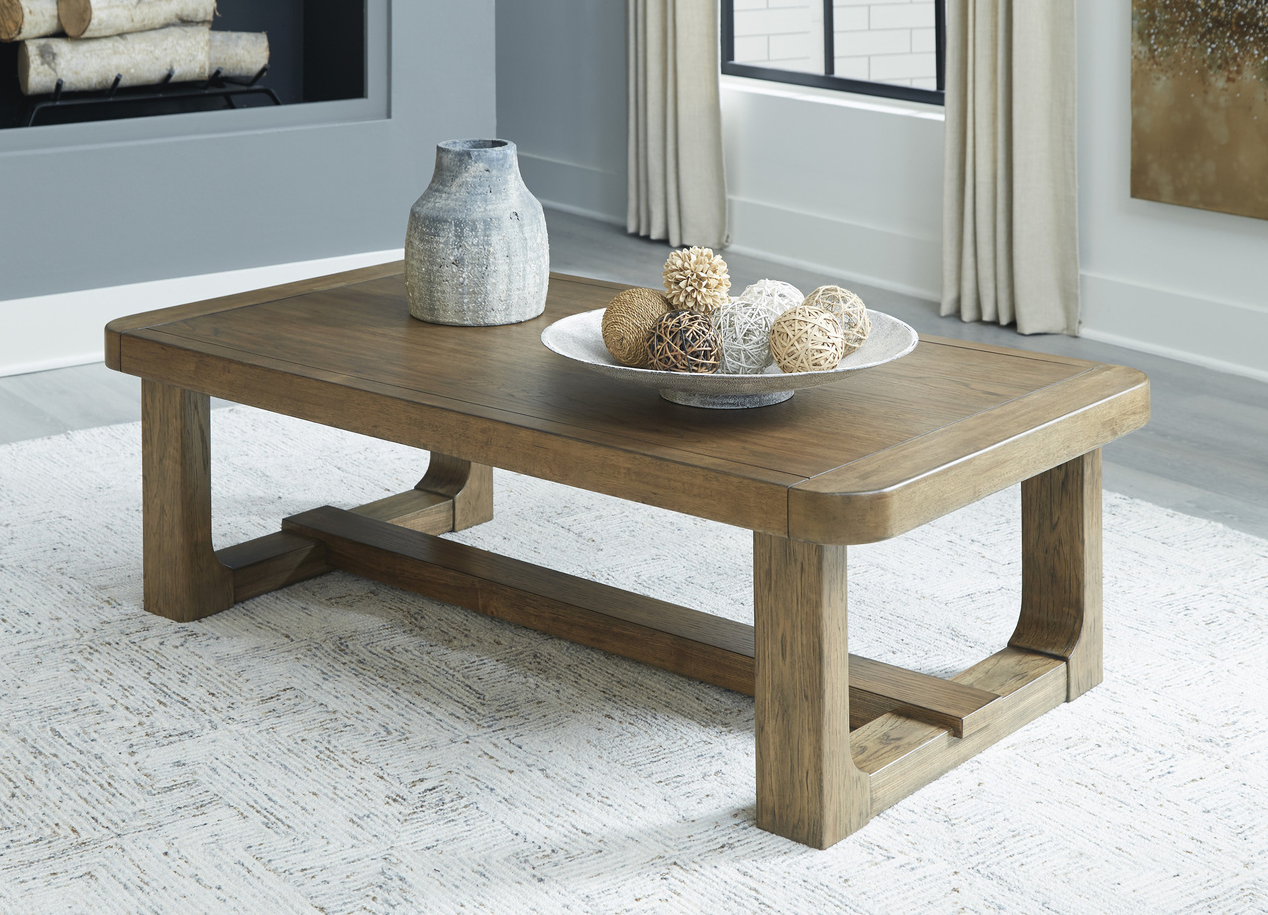 Cabalynn Light Brown Occasional Table Set by Ashley Furniture | 1StopBedrooms