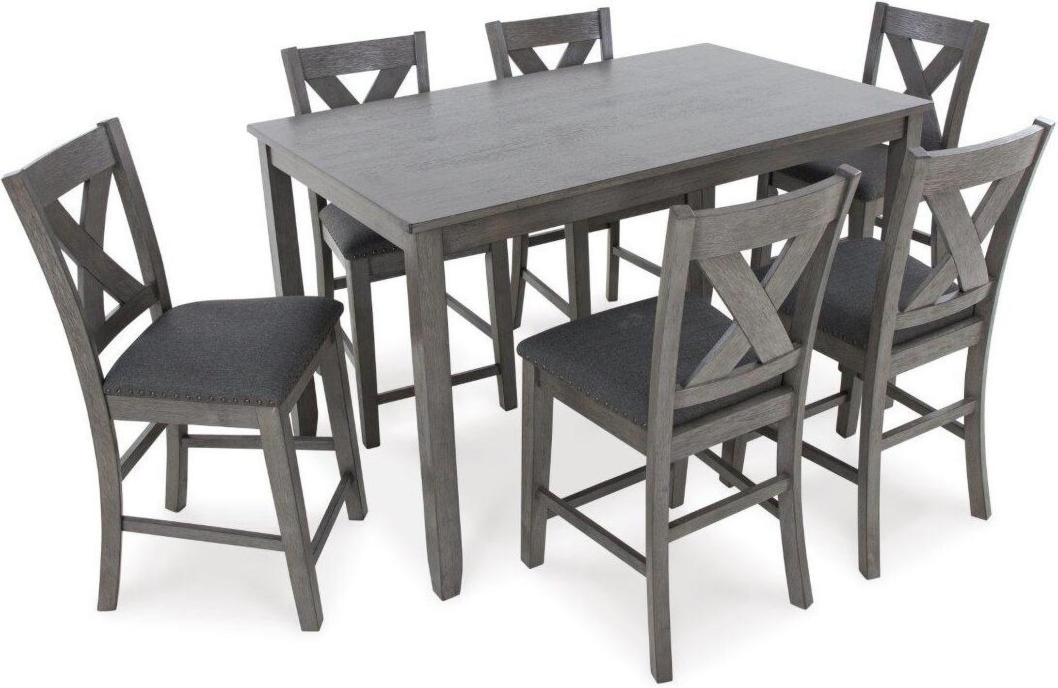 Caitbrook dark discount gray dining set