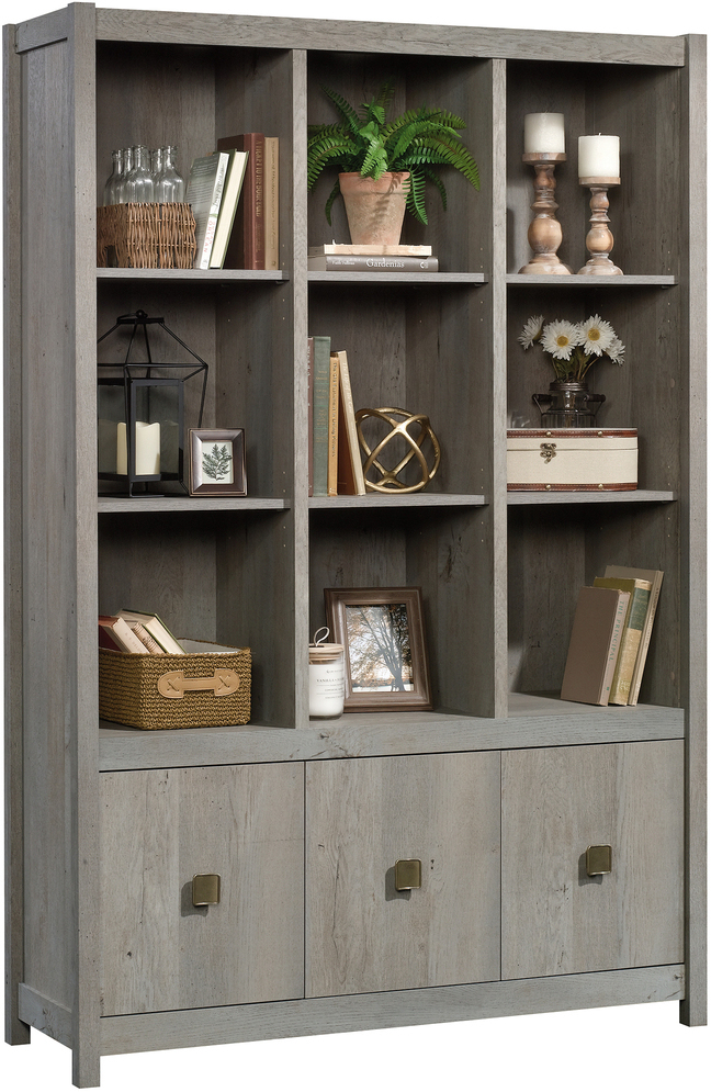 Homestyles 5664-27 Maho Gray Storage Cabinet