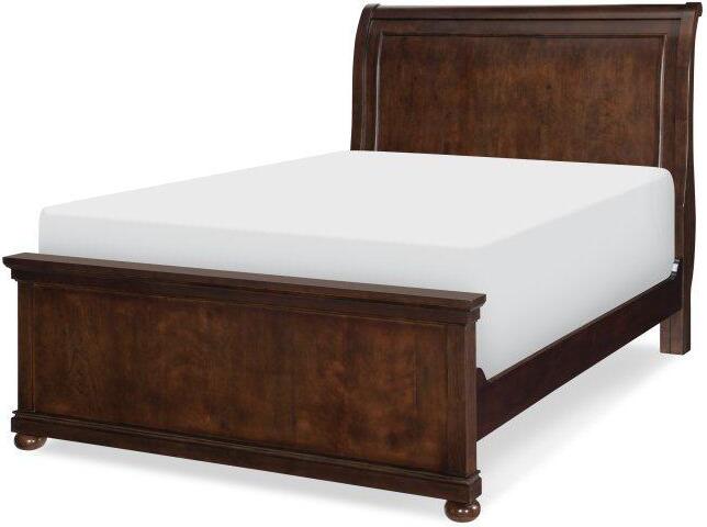 ACME Louis Philippe III Full Bed in Cherry 19528F