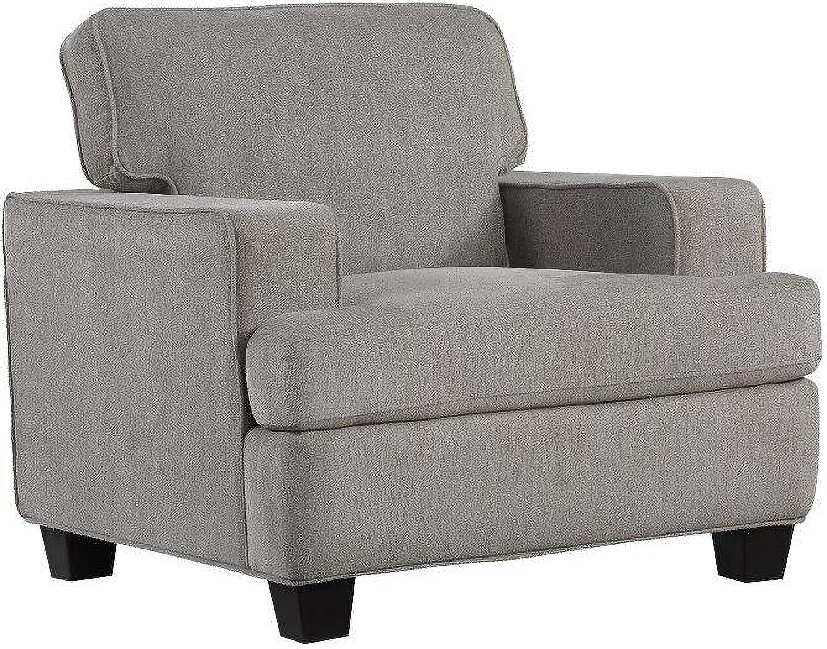 Carter Accent Chair In Gray by Emerald Home Furnishings