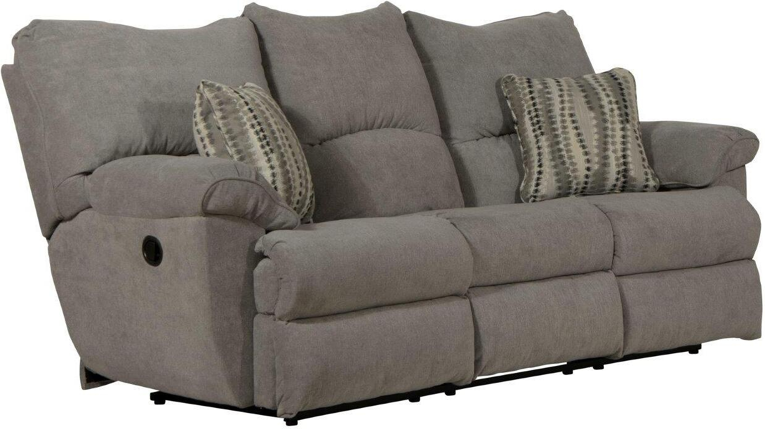 Catnapper Sadler Lay Flat Reclining Sofa with Center Drop Down