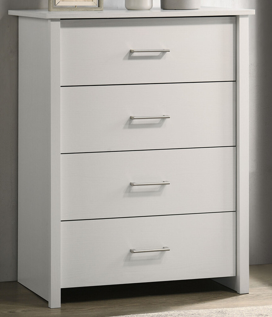 grey 4 drawer dresser Spazio Dresser main image 0