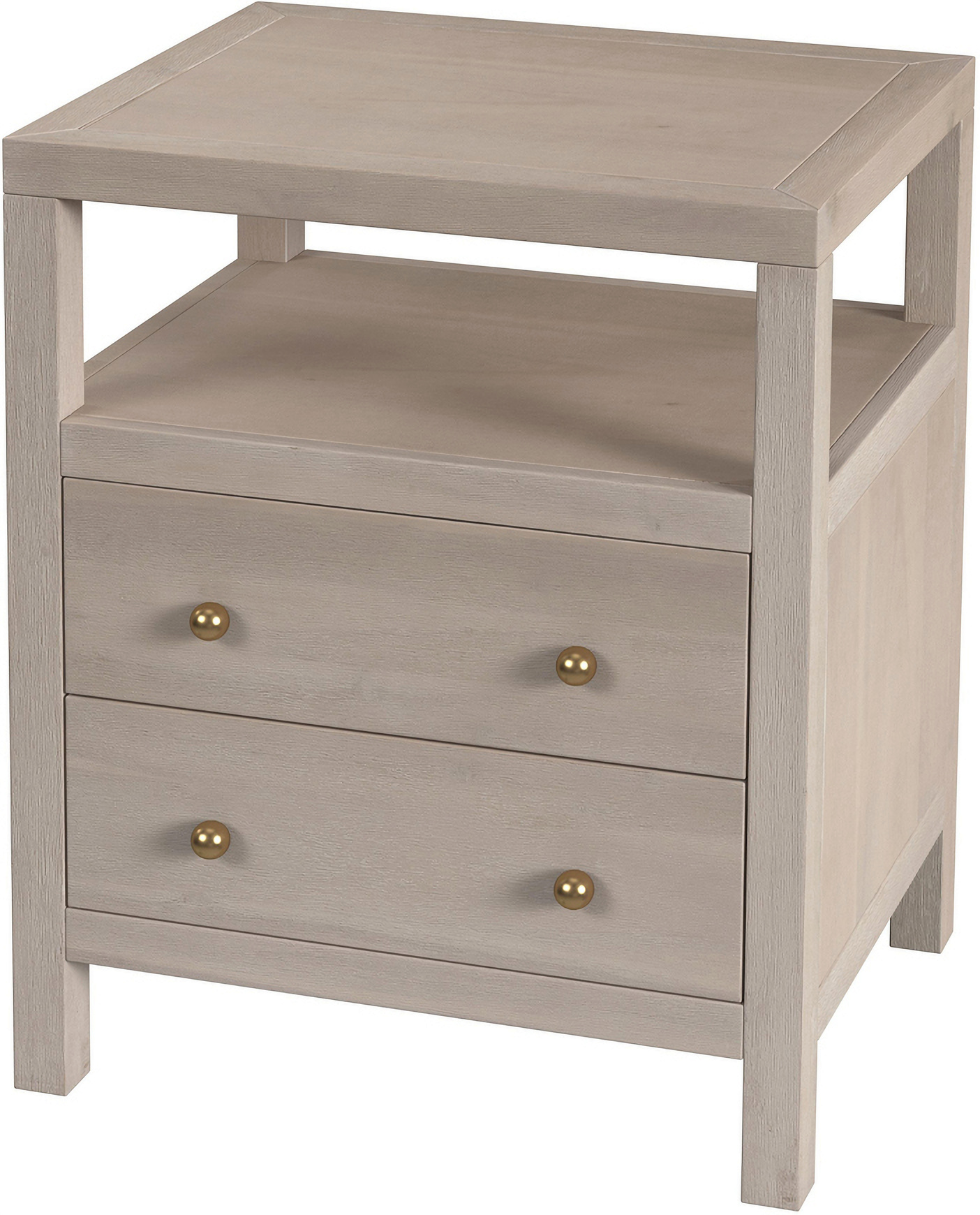 専用 nowos 2019 blamink drawer celine roku Celine 2 Drawer Nightstand In Taupe by Butler Specialty Company