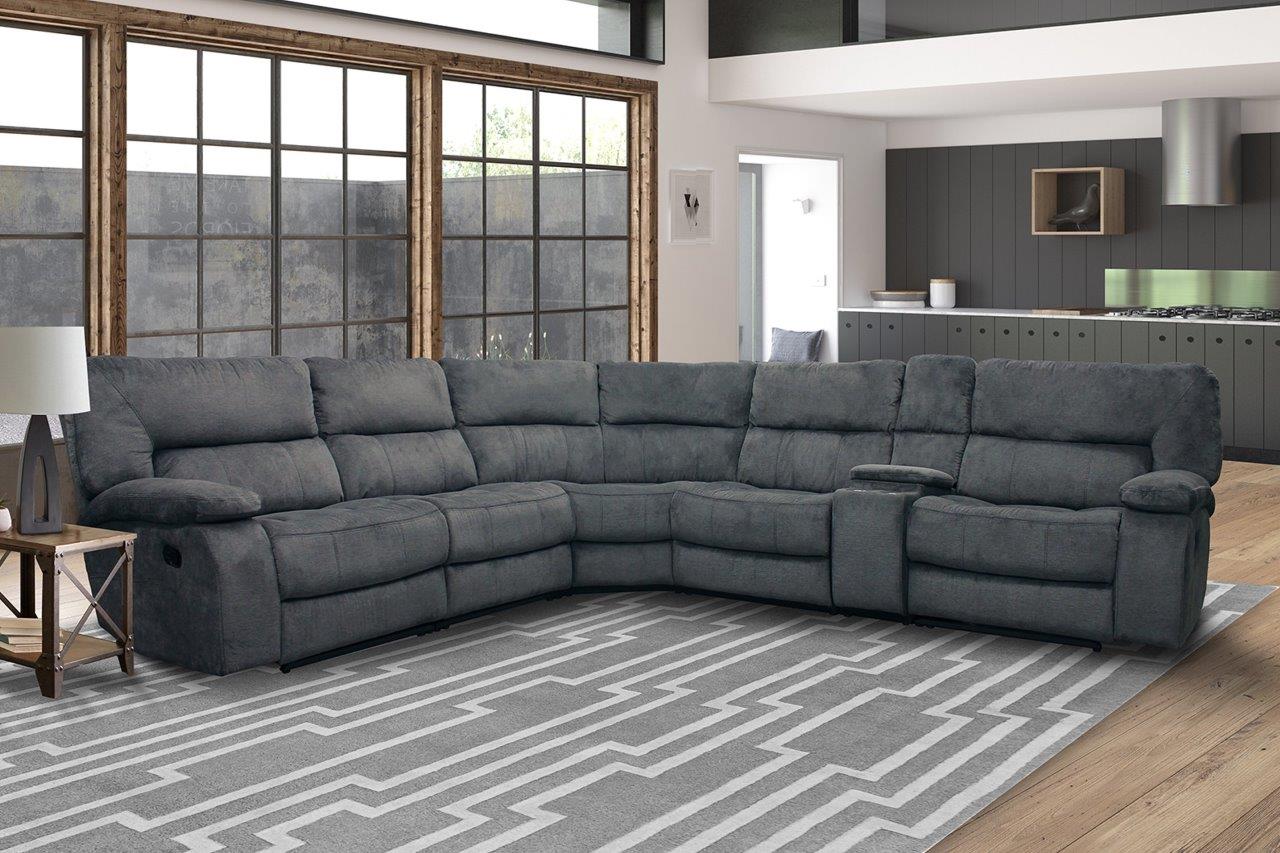 Manual Reclining Sectional