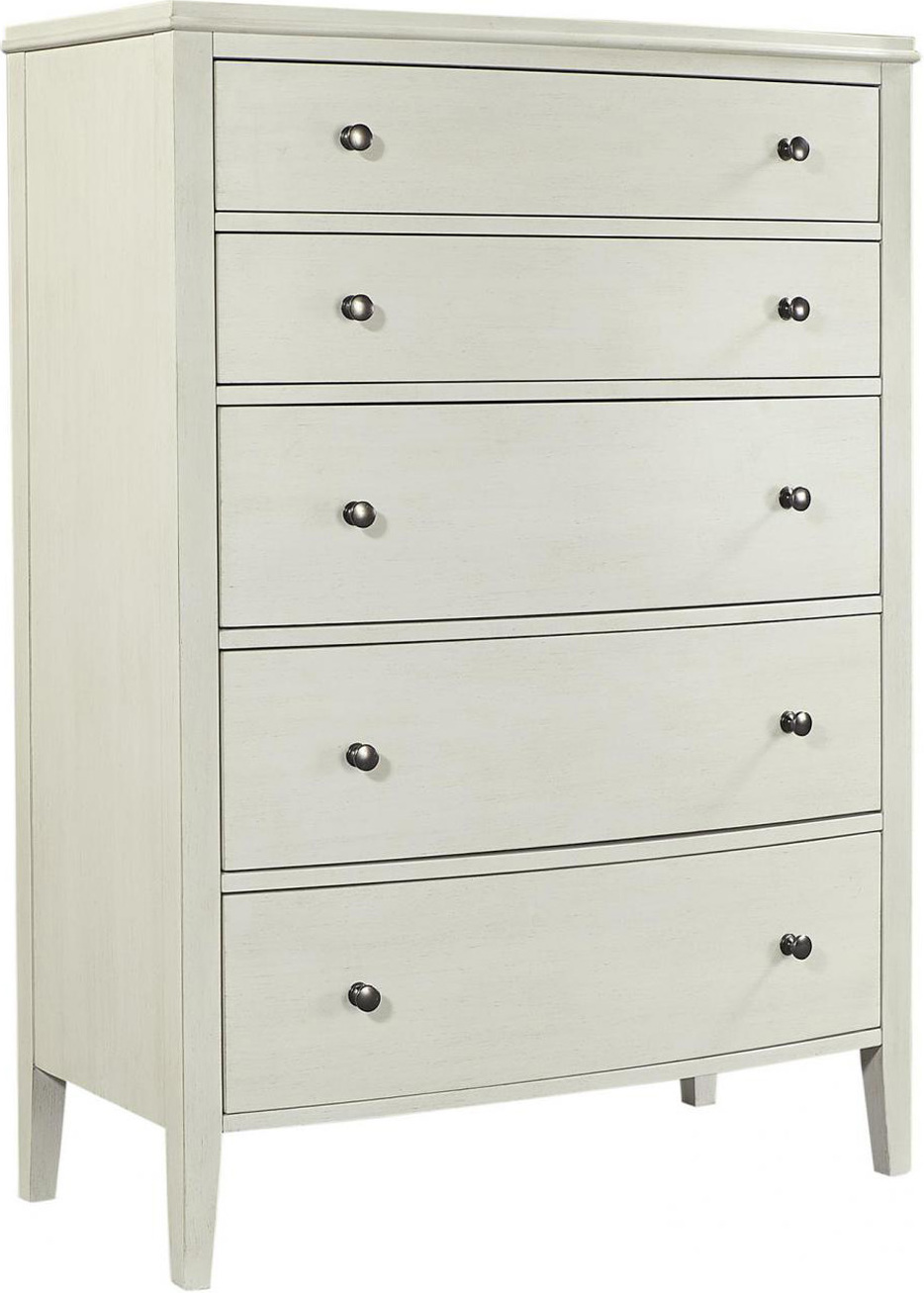 Charlotte Chest In White by Aspenhome - 1StopBedrooms