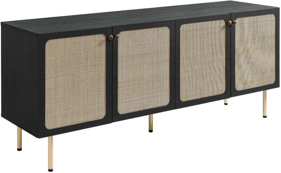 Modway Harper Chevron Sideboard Black