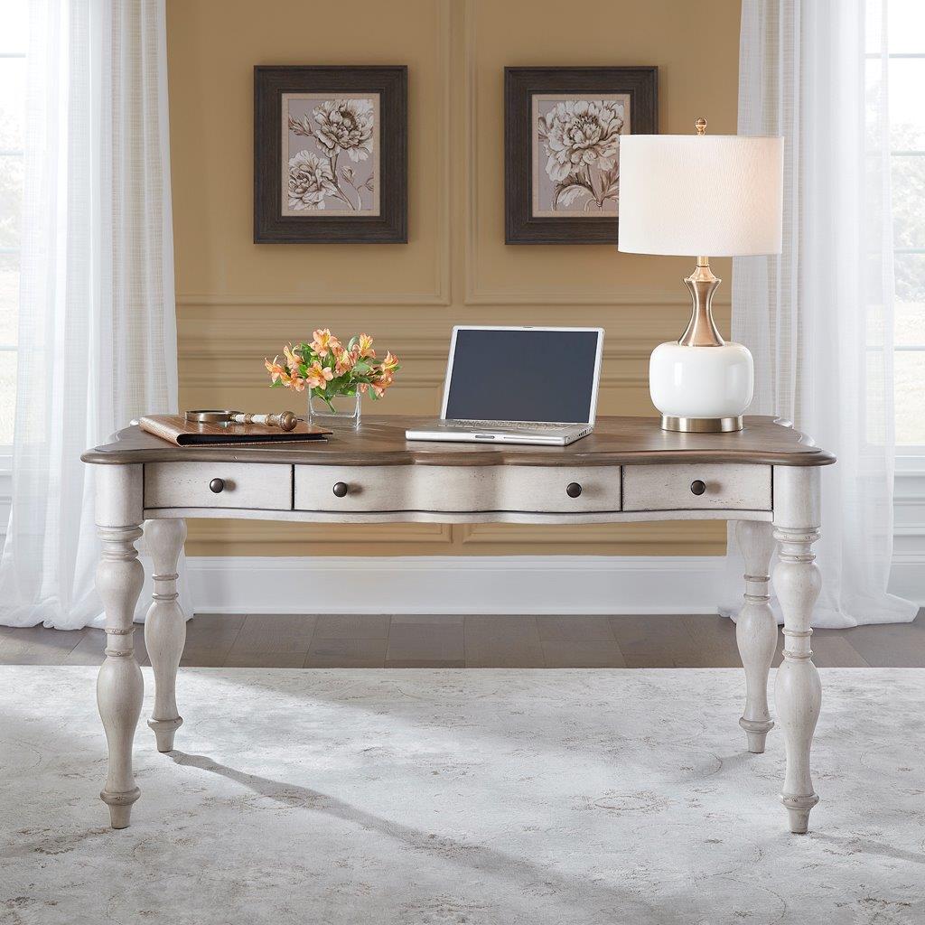 Chesapeake Writing Desk In Antique White - 1StopBedrooms