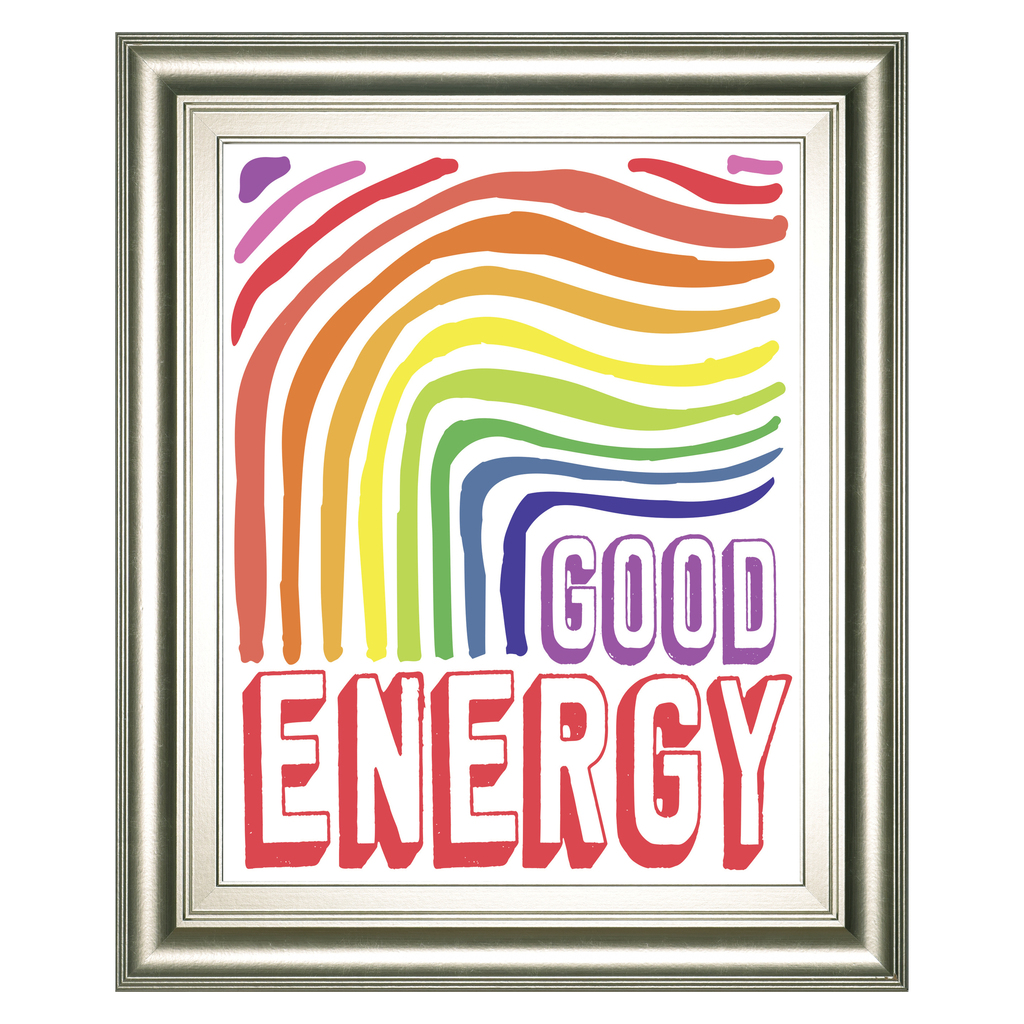 Energy Wall Graphics Classy Art Good Energy Wall Art In Multi by Classy Living | 1StopBedrooms