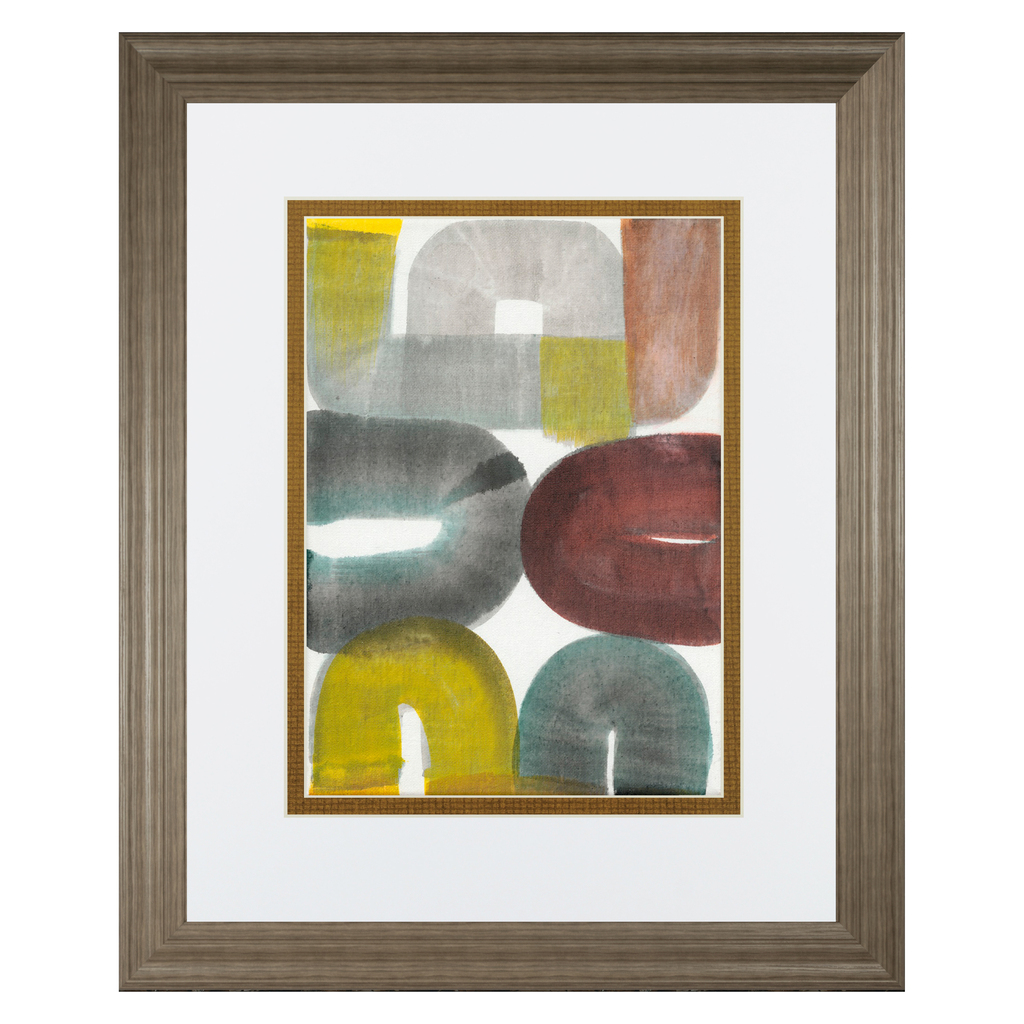 Classy Art Muted Forms Wall Art In Multi by Classy Living | 1StopBedrooms