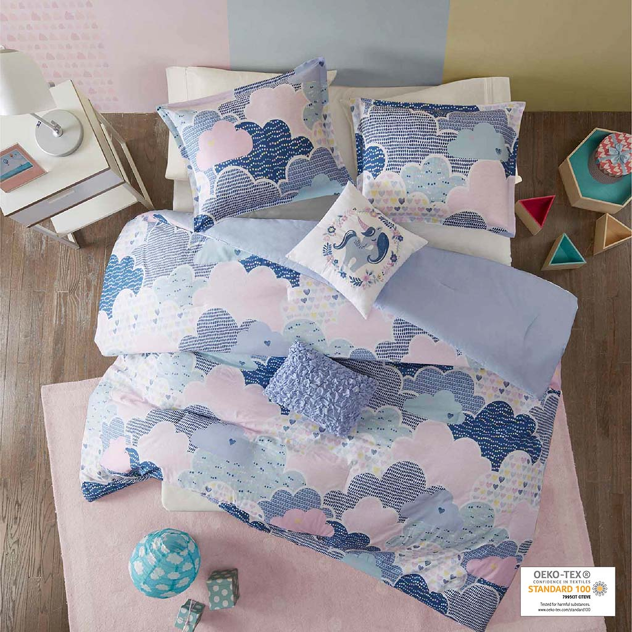 Soft Cloud Washed Cotton Bedding Set