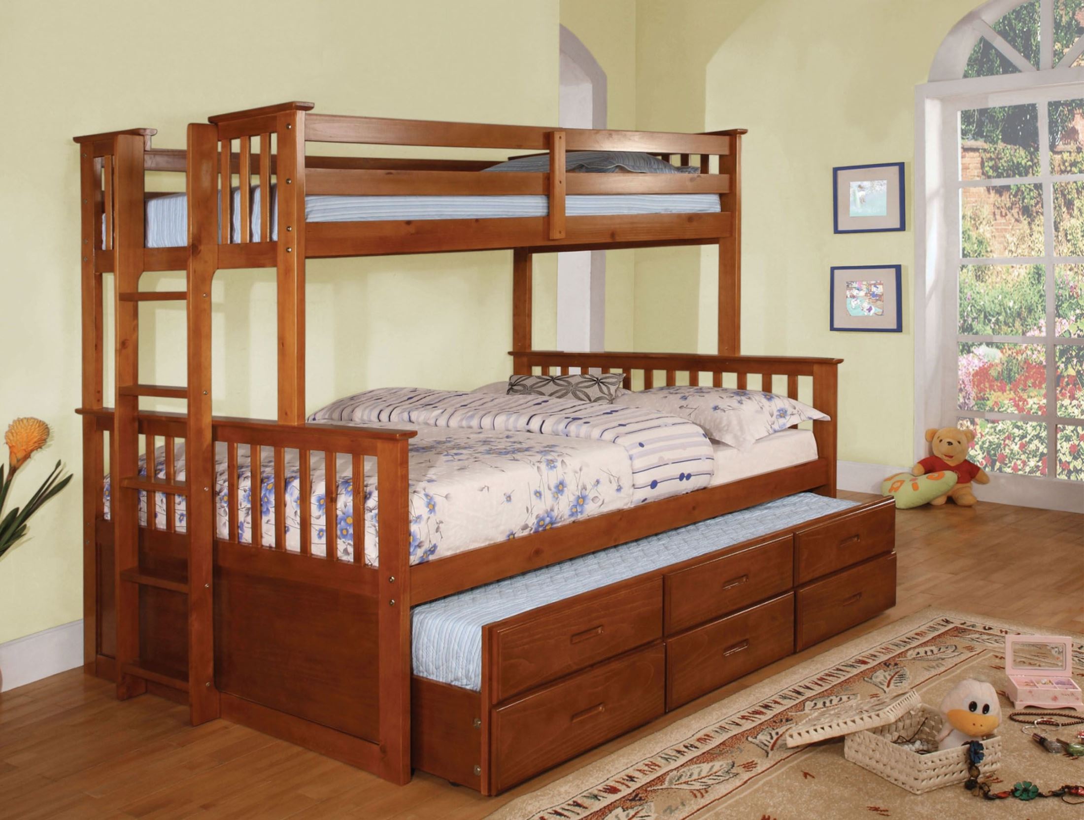 Simmons twin over sale full bunk bed