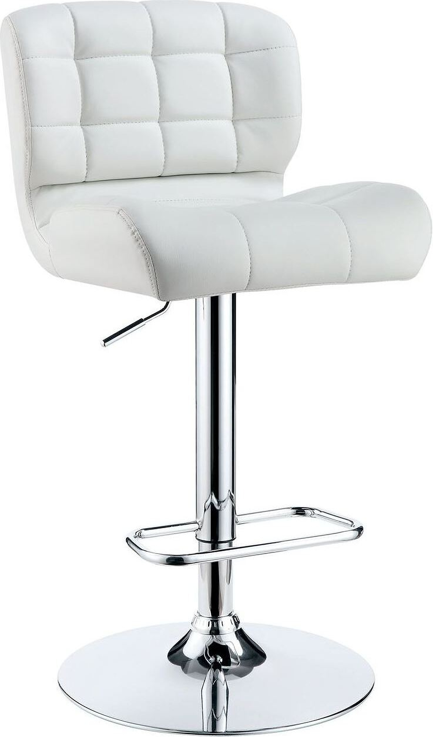 Kori White Bar Stool by Furniture of America 1StopBedrooms