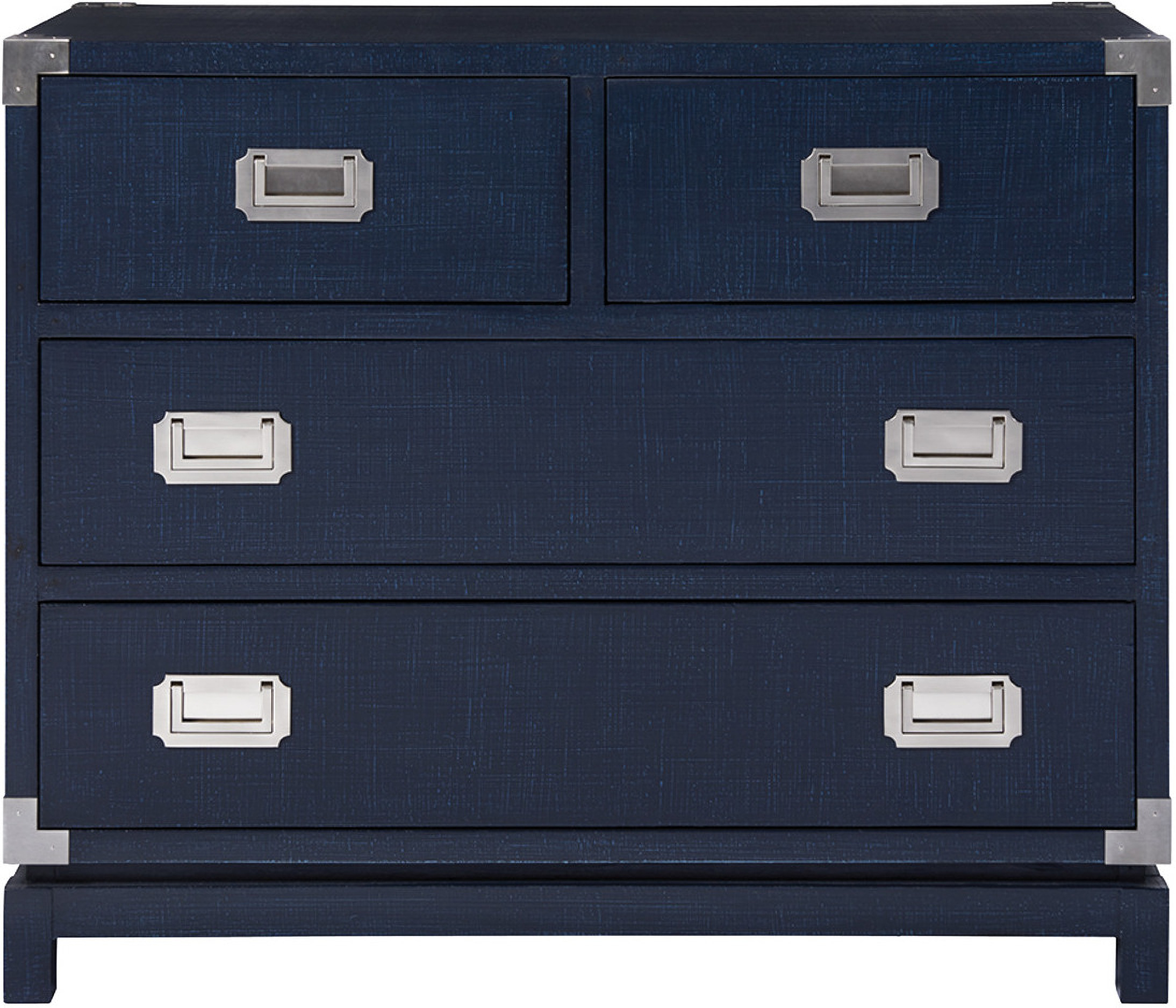 Coastal Living Marina 4 Drawer Campaign Chest by Universal | 1StopBedrooms