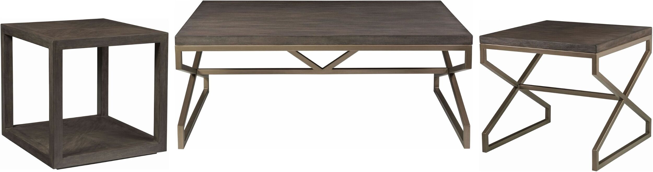 Cohesion Program Antico Rectangular Occasional Table Set