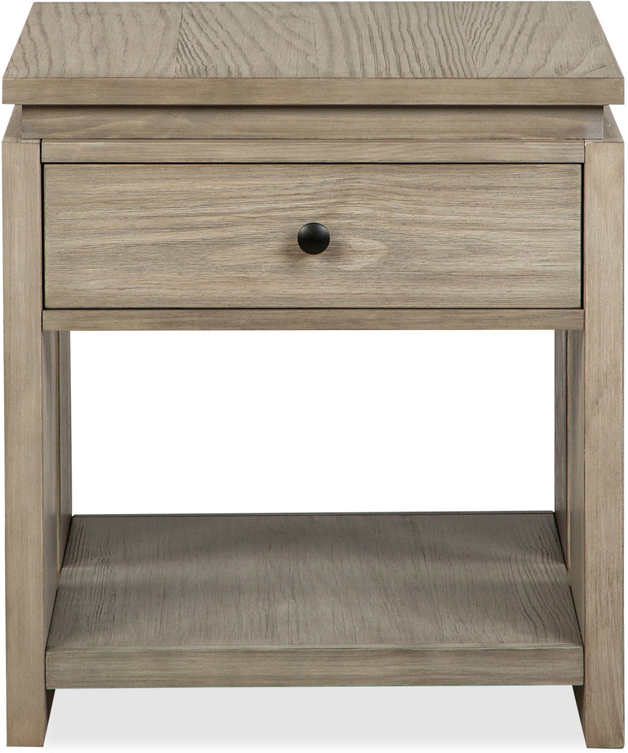 Conrad Rectangular End Table In Stone Harbor Grey by Magnussen ...