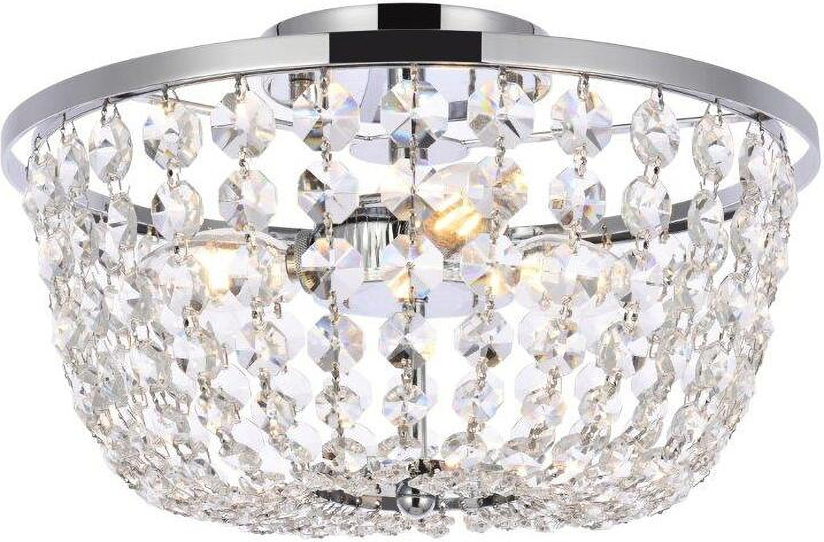 Orecchini 13 Inch Flush Mount